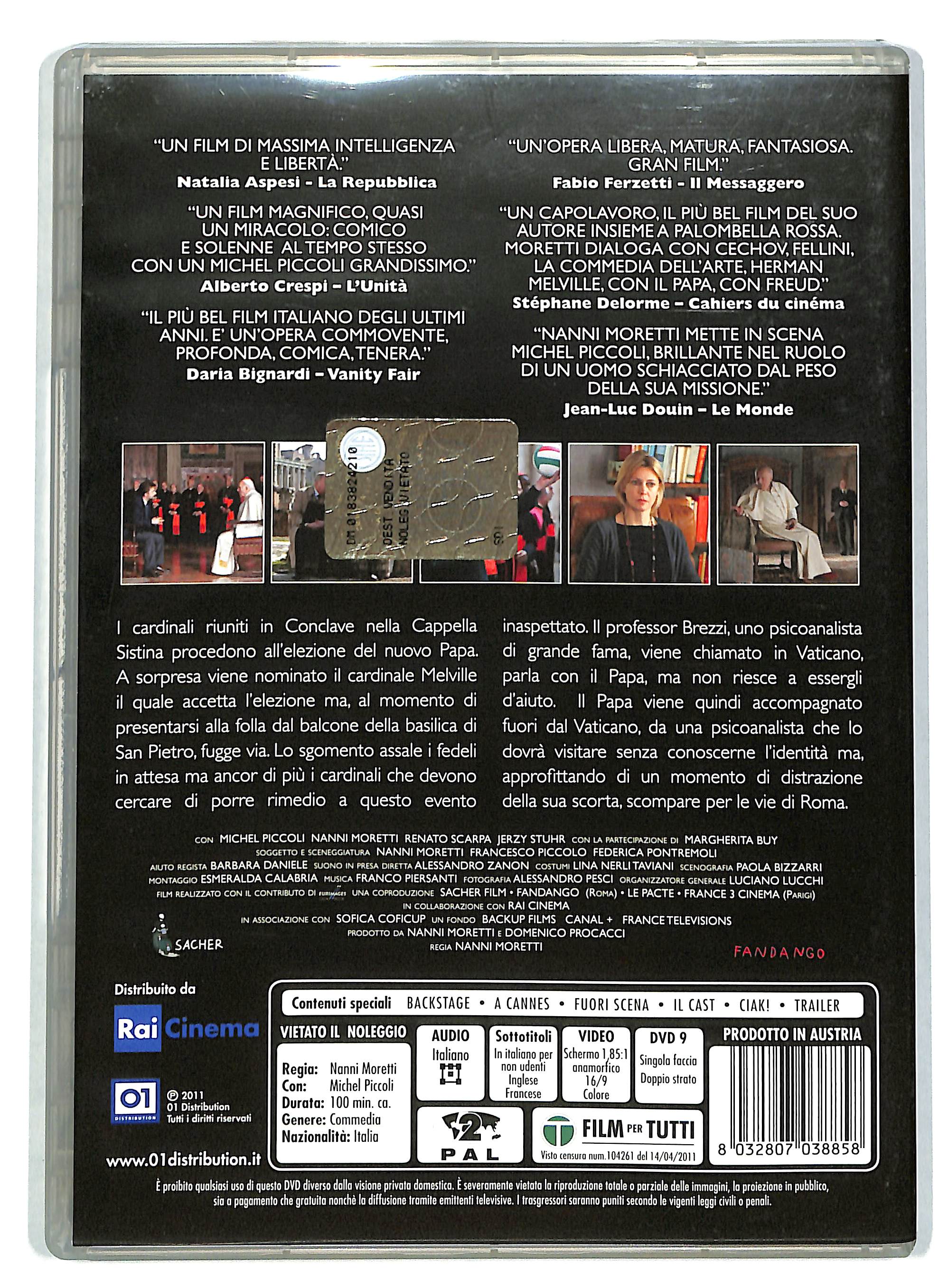 EBOND habemus papam NOLEGGIO DVD DB579061 - Image 2