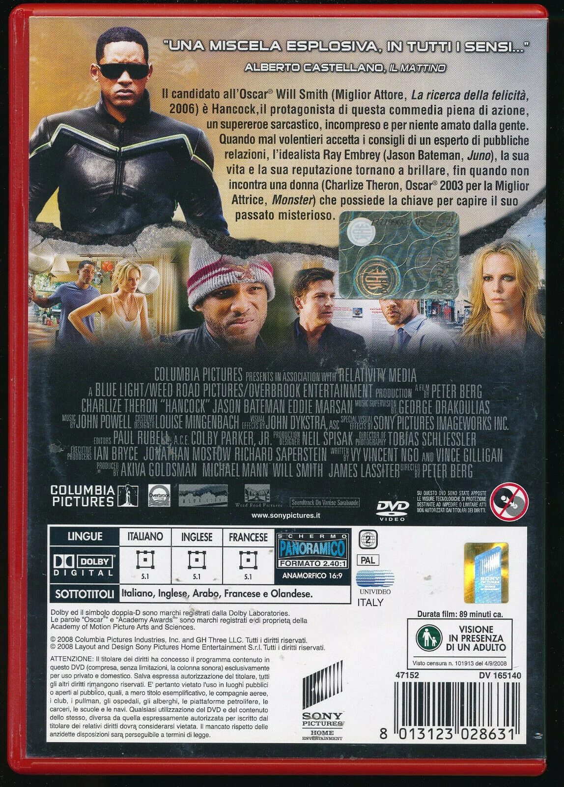 EBOND Hancock Ex Noleggio DVD DB760334 - Image 2
