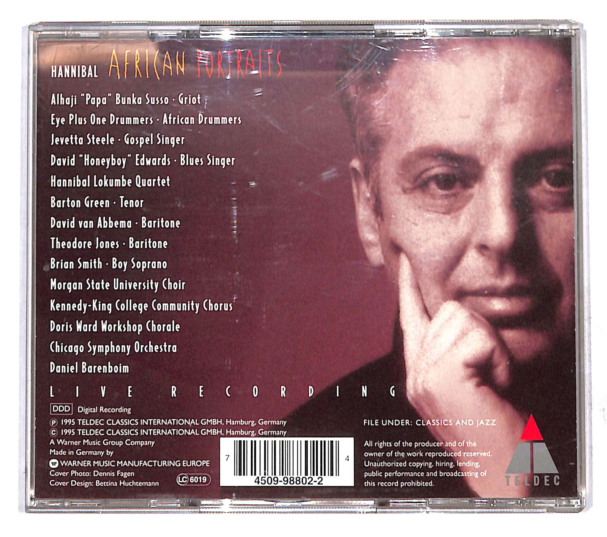 EBOND Hannibal - African Portraits - Chicago Symphony Orchestra CD CB109725 - Image 2