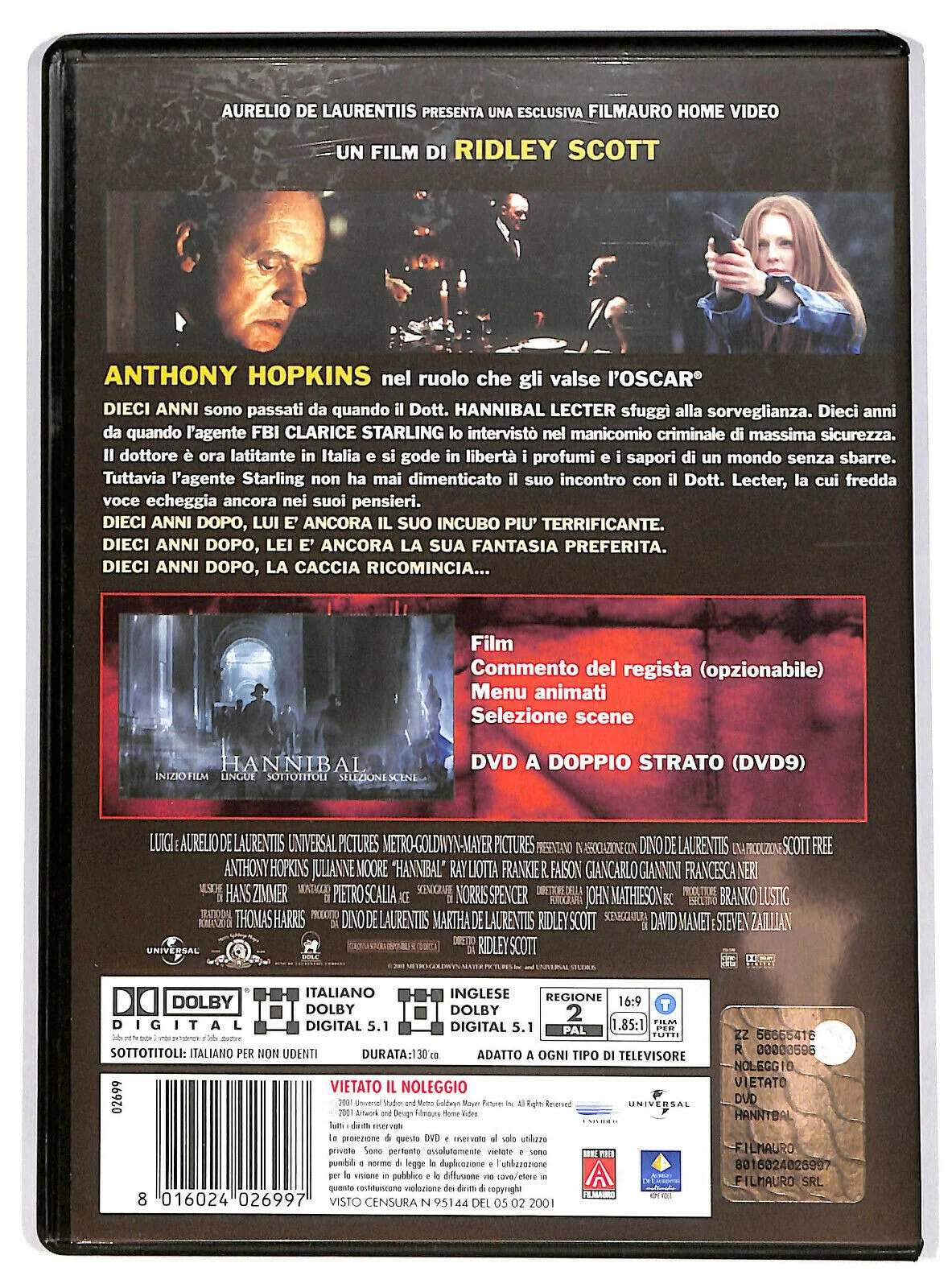 EBOND Hannibal DVD DB714938 - Image 2