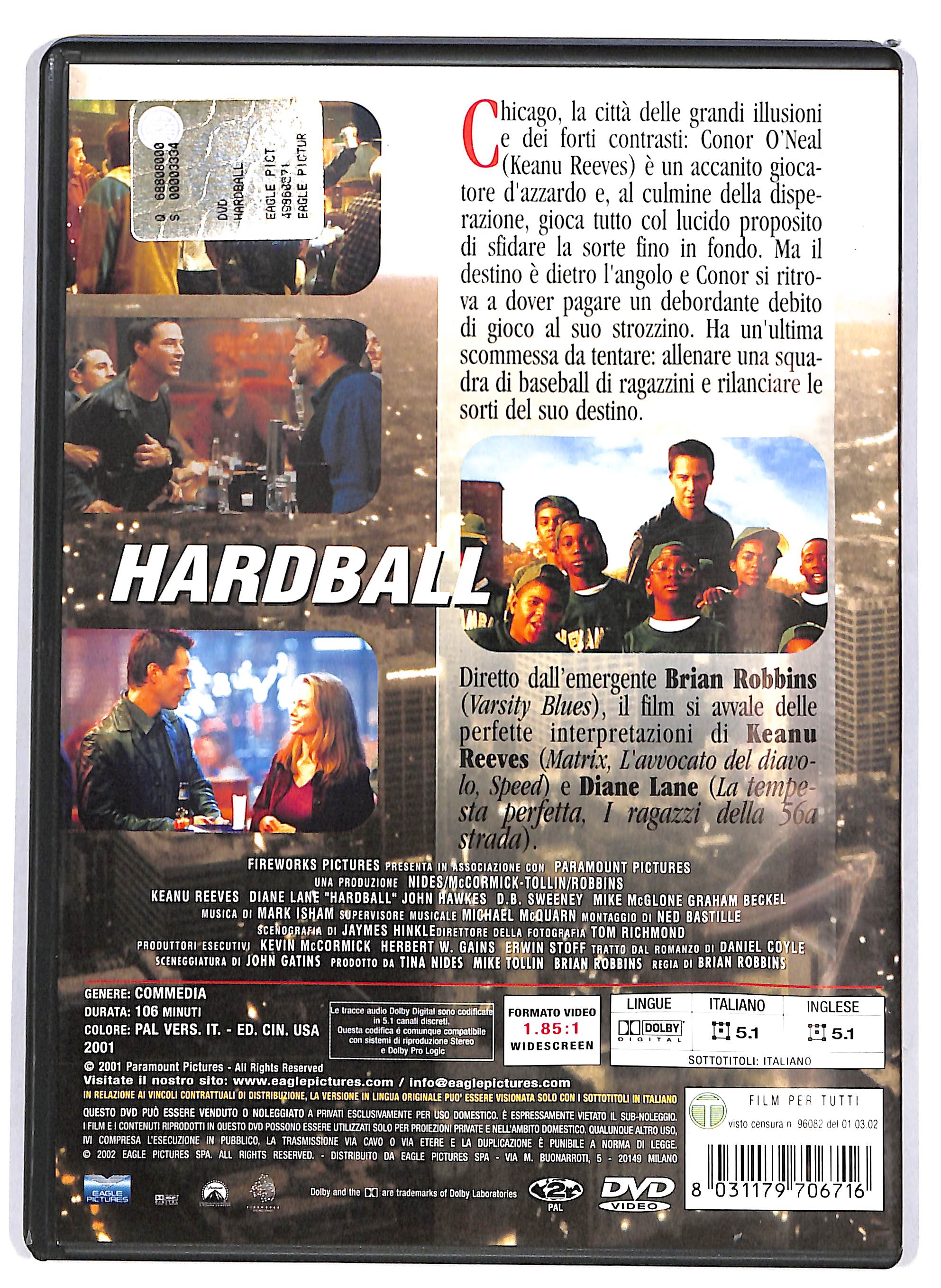 EBOND Hardball NOLEGGIO DVD DB769305 - Image 2