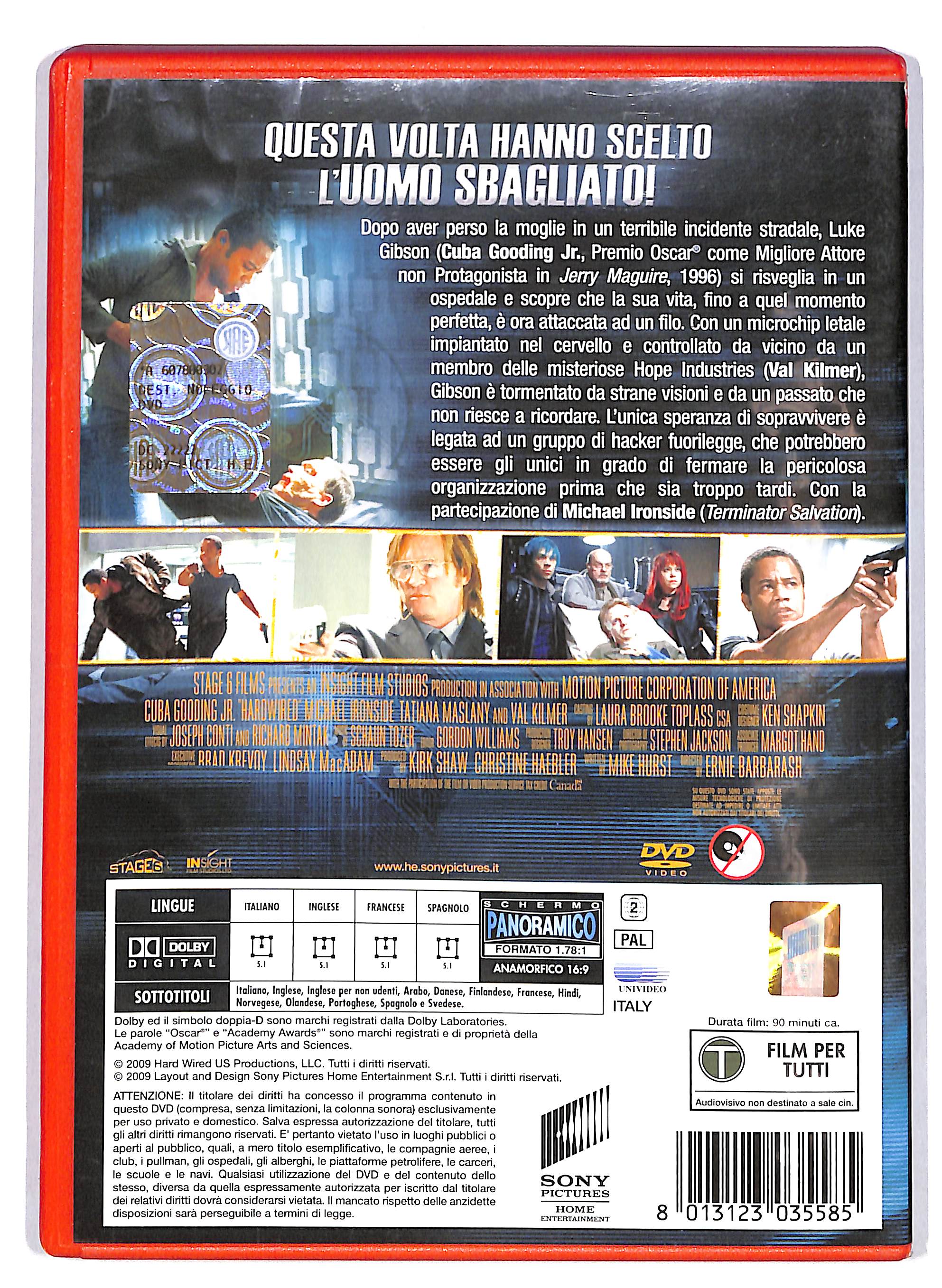 EBOND Hardwired - Nemico invisibile NOLEGGIO DVD DB764459 - Image 2