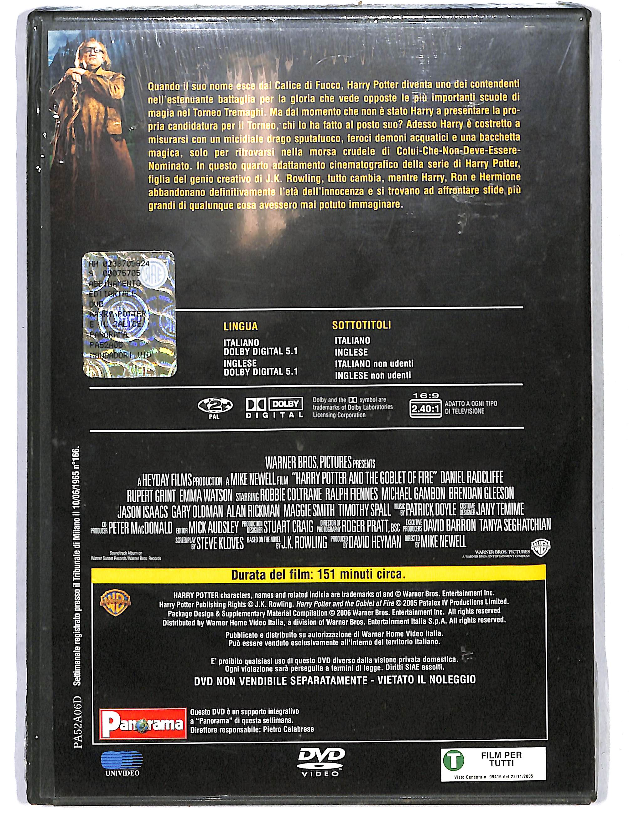 EBOND Harry Potter e il calice di fuoco EDITORIALE DVD DB744839 - Image 2