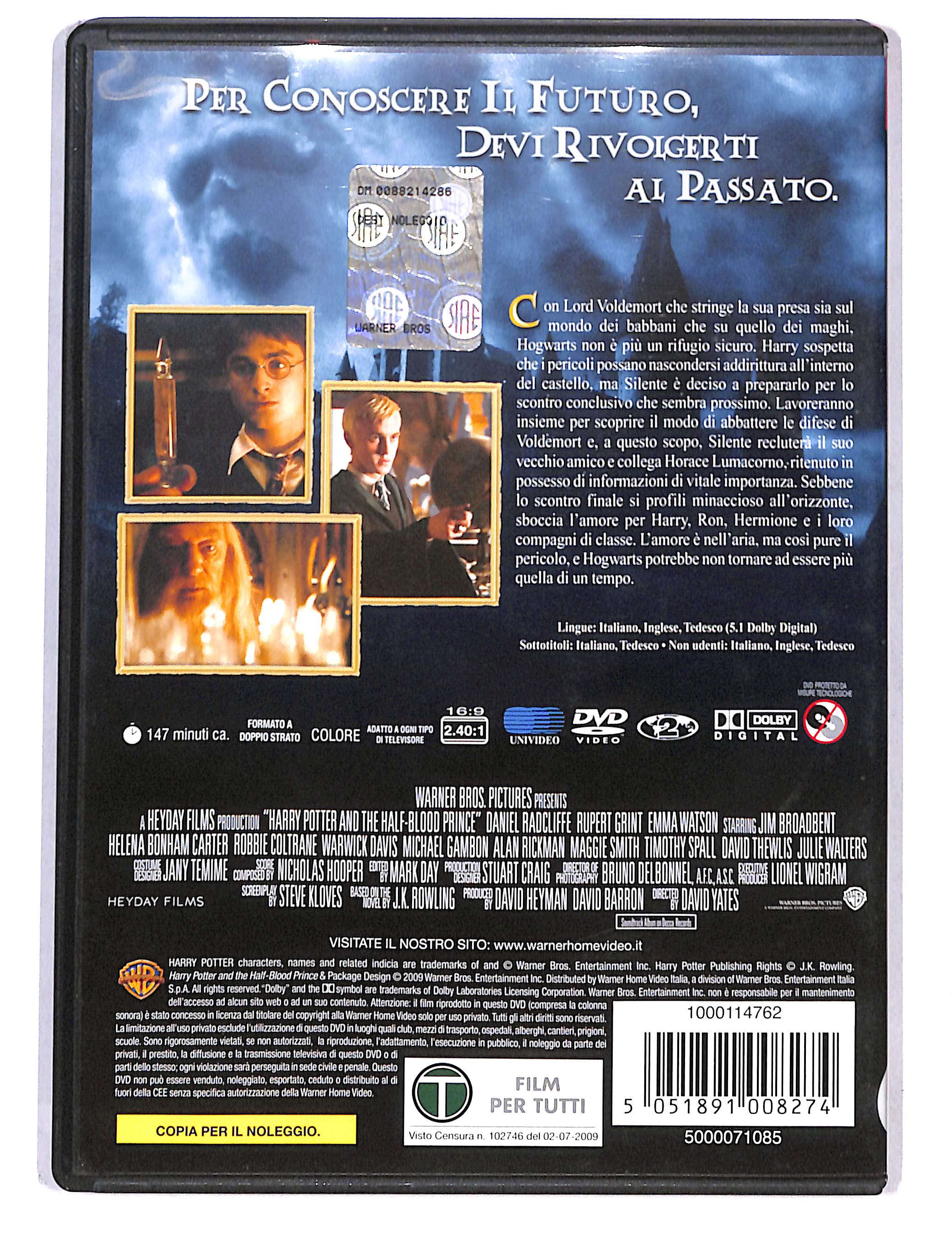 EBOND Harry Potter e il principe mezzo sangue NOLEGGIO DVD DB754631 - Image 2