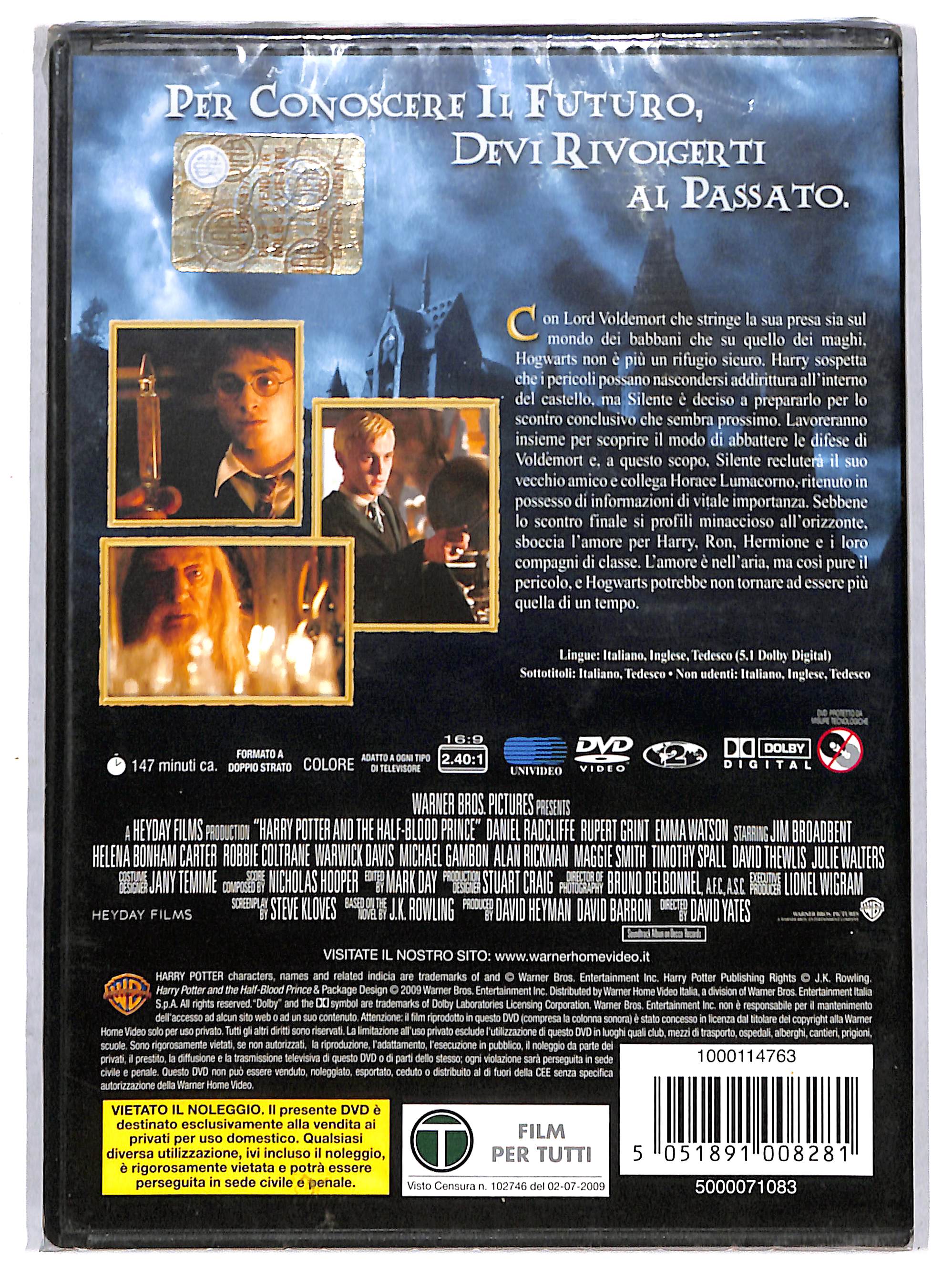 EBOND harry potter e il principe mezzosangue NOLEGGIO DVD DB759659 - Image 2