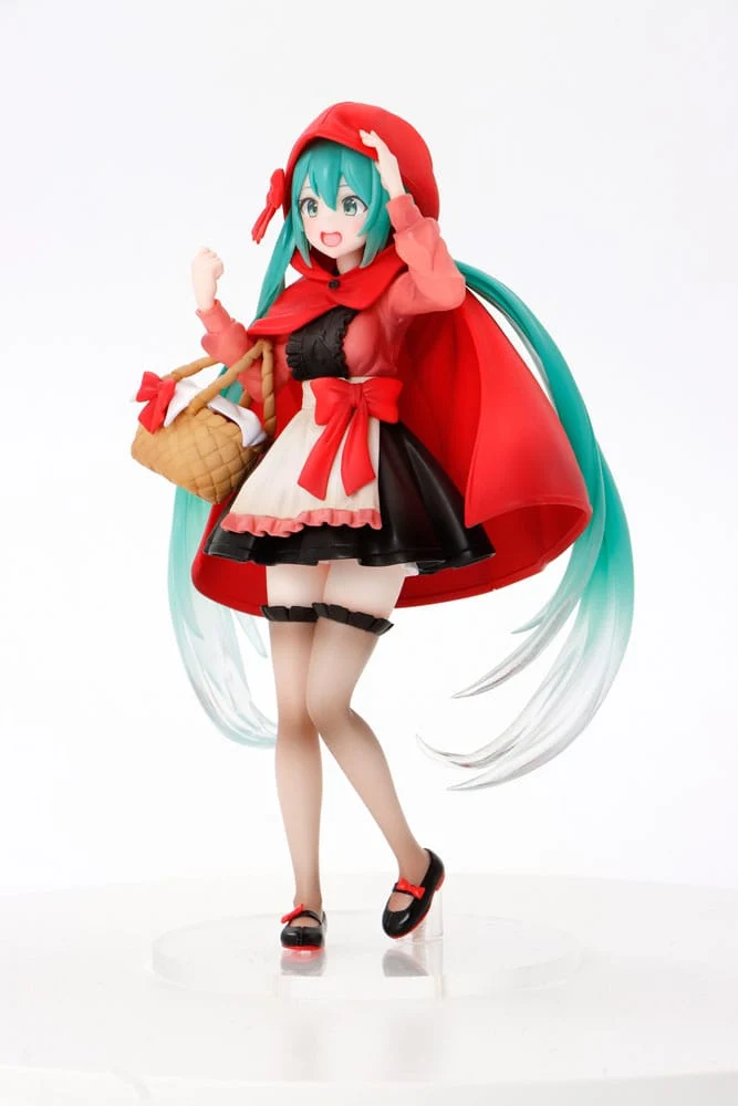 HATSUNE MIKU WONDERLAND PVC STATUE LITTLE RED RIDING HOOD 18 CM P060357 - Image 2