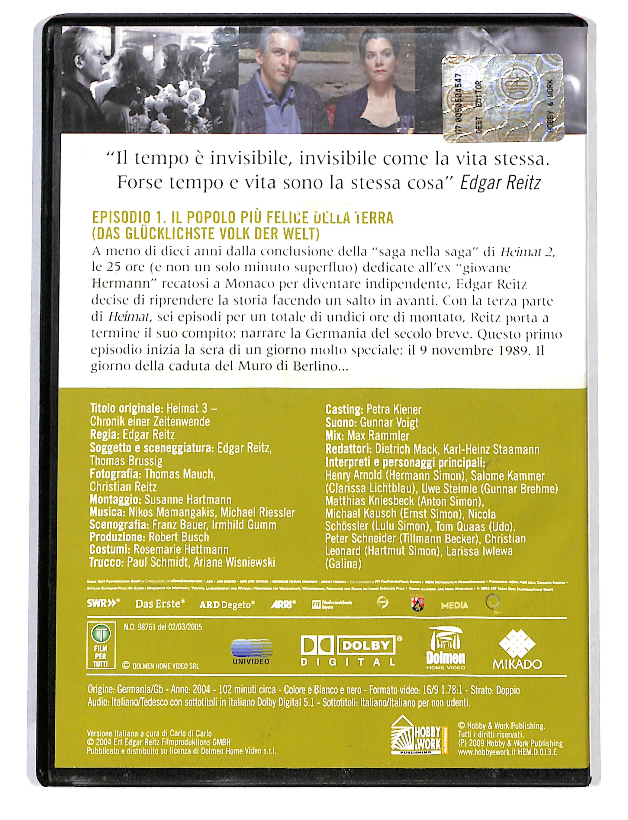 EBOND Heimat 3 Episodio 1 vol.13 EDITORIALE DVD DB717640 - Image 2