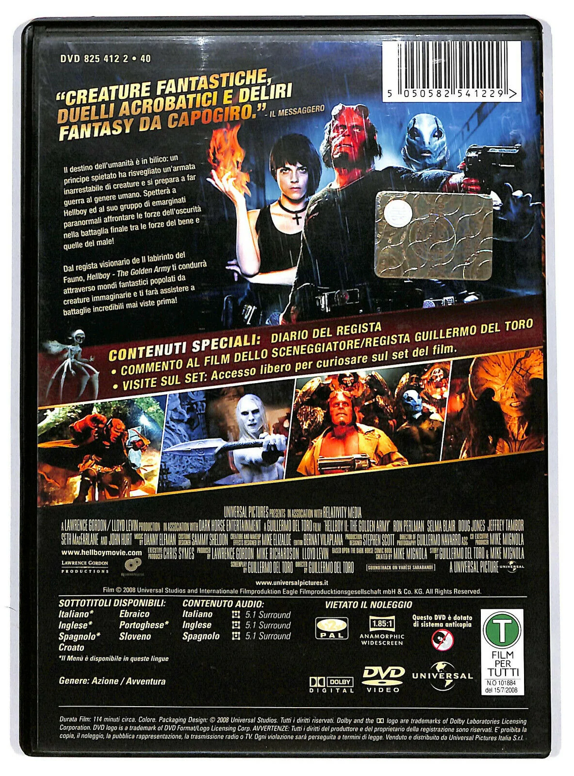EBOND Hellboy - The Golden Army DVD DB759653 - Image 2