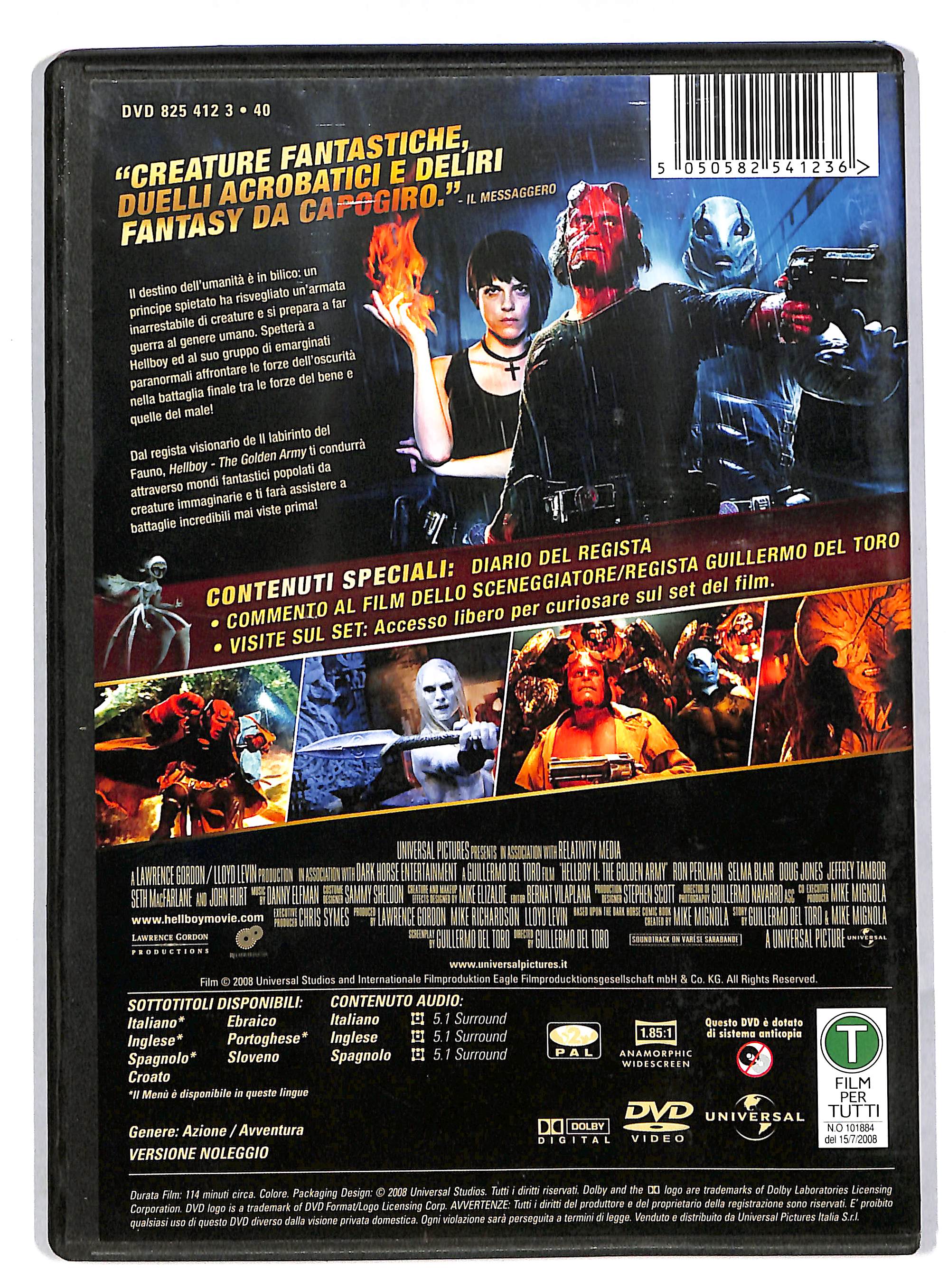 EBOND Hellboy - The Golden Army NOLEGGIO DVD DB754951 - Image 2