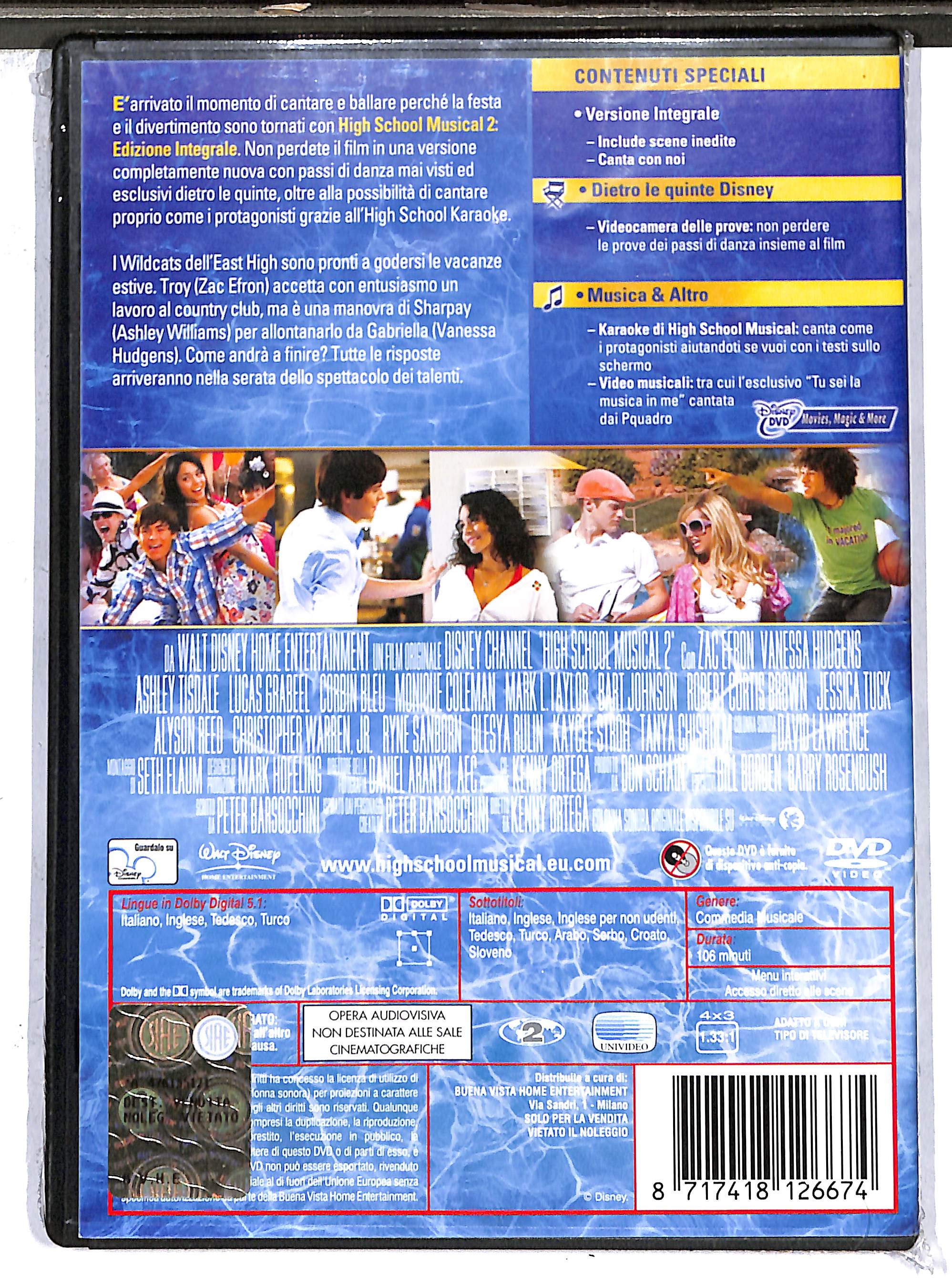 EBOND High School Musical 2 NOLEGGIO DVD DB734652 - Image 2