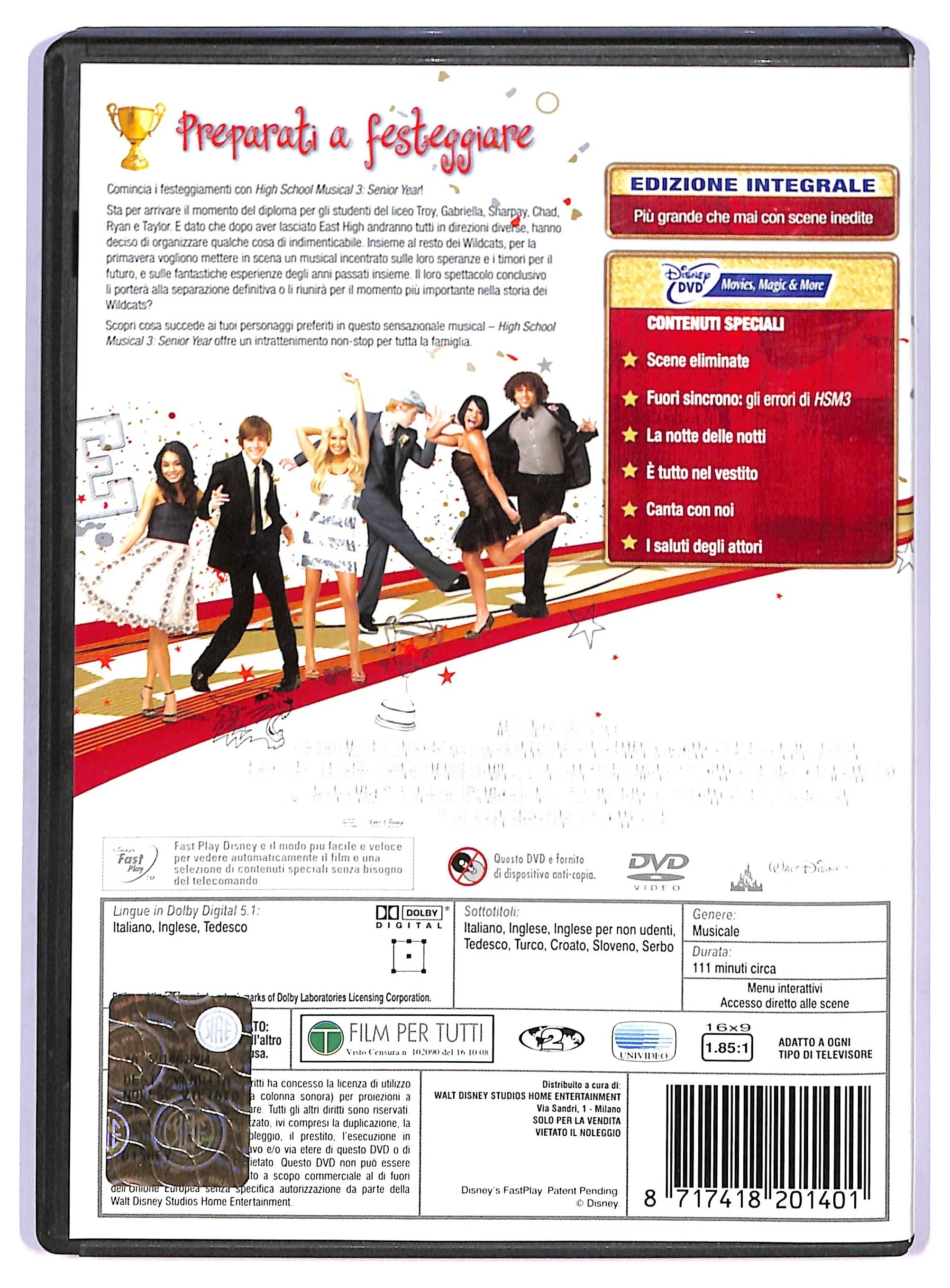 EBOND high school musical 3 DVD DB759651 - Image 2