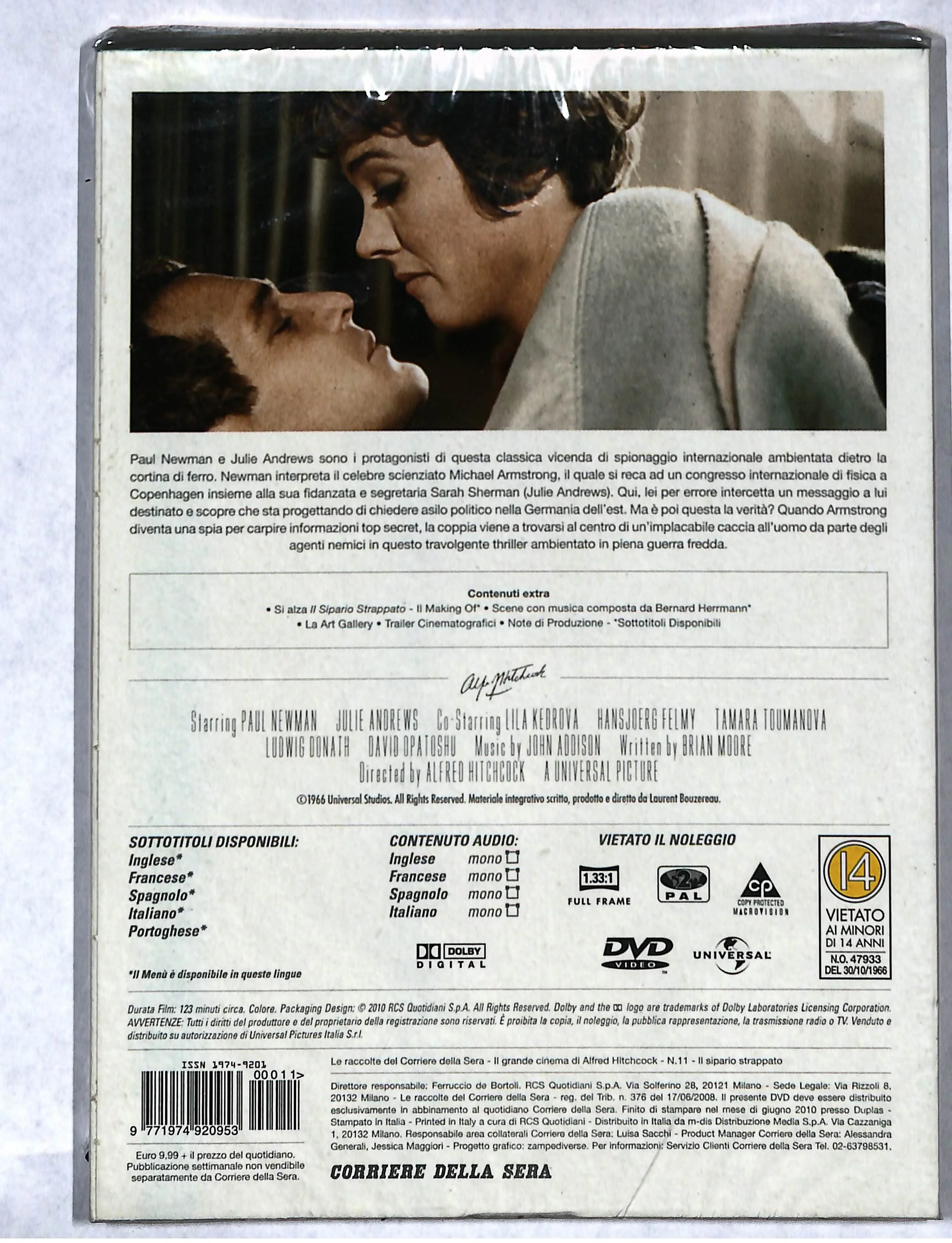EBOND Hitchcock - il sipario strappato vol.11 EDITORIALE DVD DB735858 - Image 2