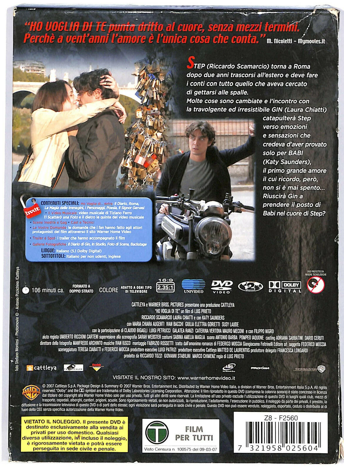 EBOND Ho Voglia Di Te EDizione Speciale Due Dischi DVD DB754225 - Image 2