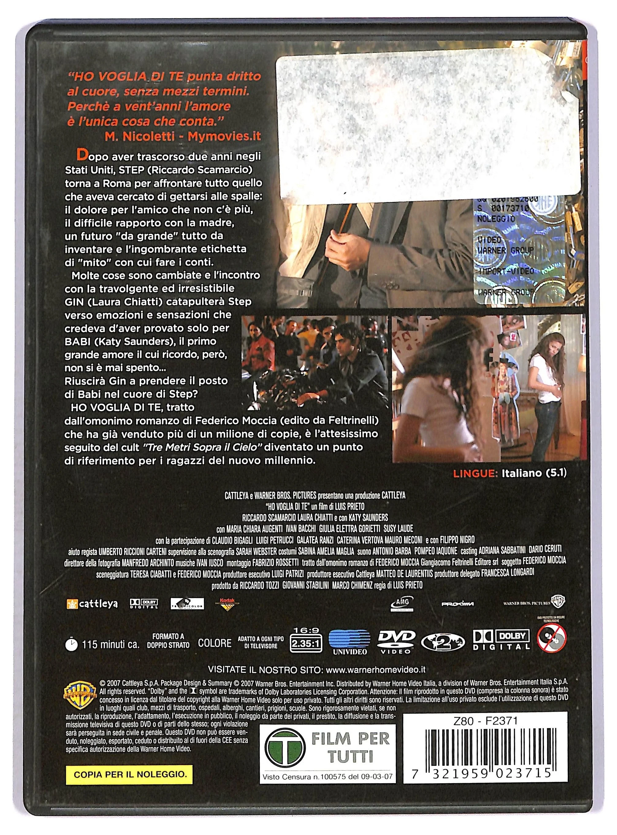 EBOND Ho voglia di te NOLEGGIO DVD DB758924 - Image 2