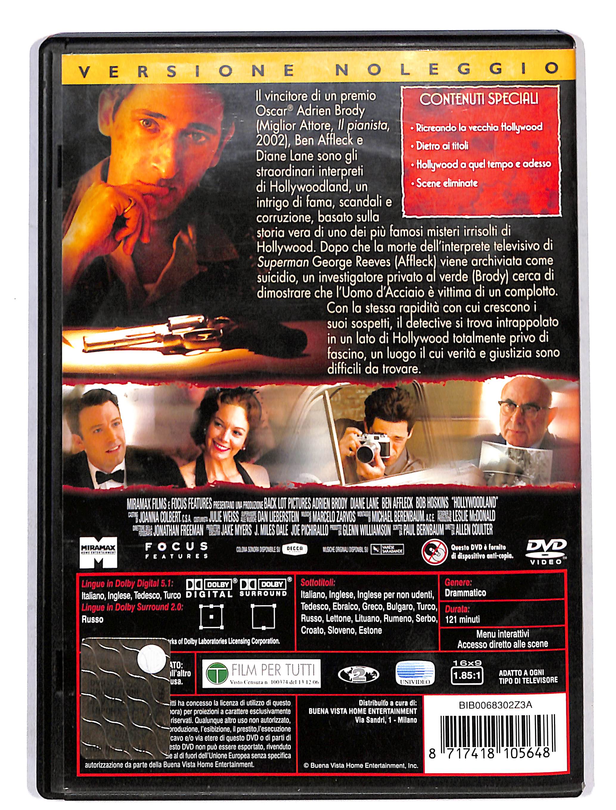 EBOND Hollywoodland NOLEGGIO DVD DB757415 - Image 2