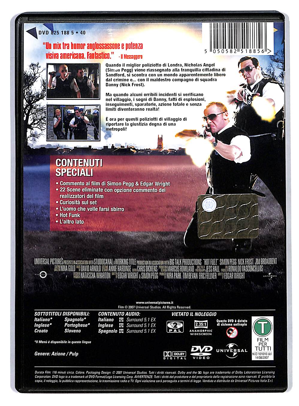 EBOND Hot Fuzz NOLEGGIO DVD DB721636 - Image 2