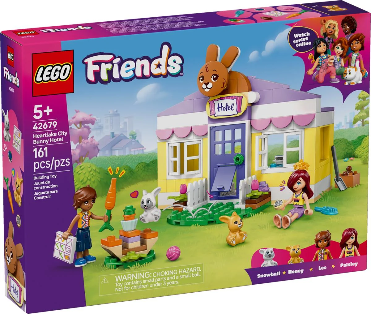 LEGO 42679 Hotel dei conigli di Heartlake City - Image 6