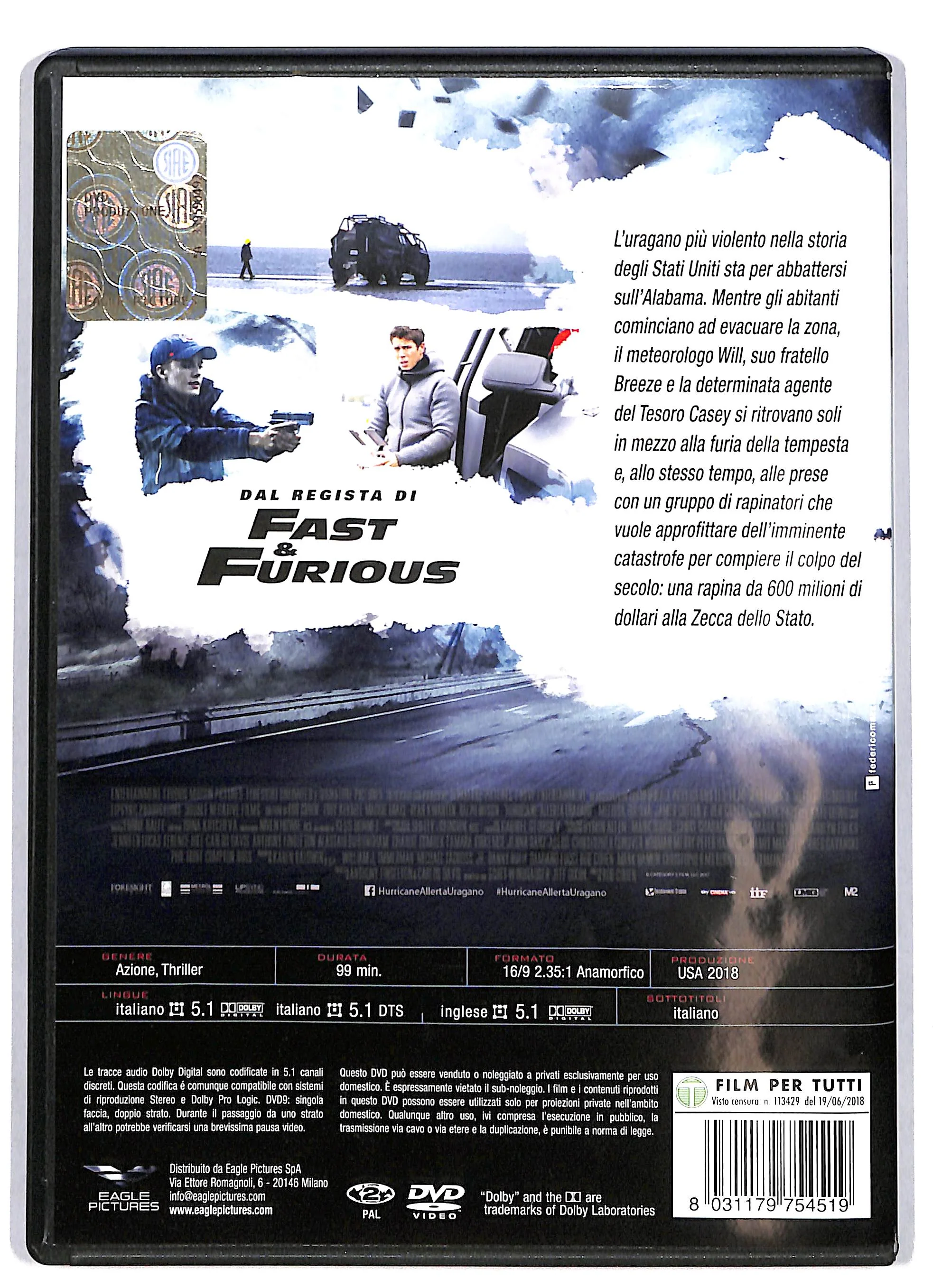 EBOND hurricane - allerta uragano DVD DB700816 - Image 2