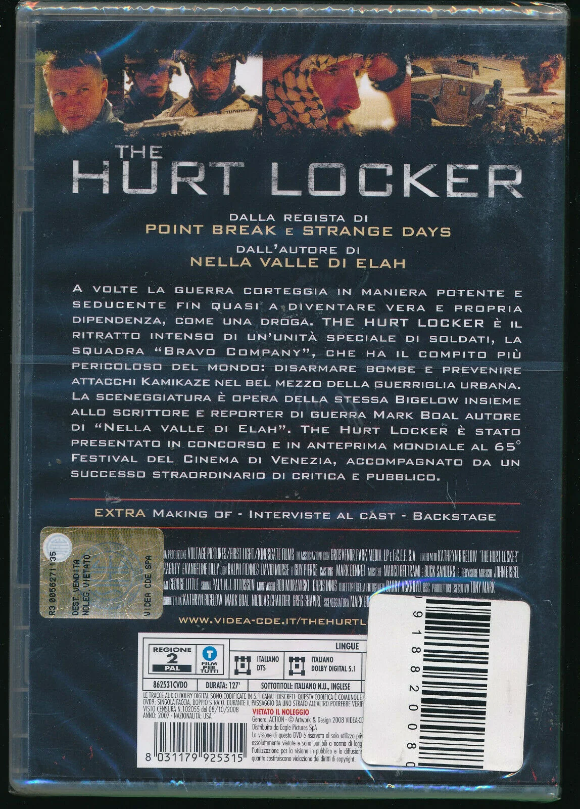 EBOND Hurt Locker NOLEGGIO DVD DB740858 - Image 2