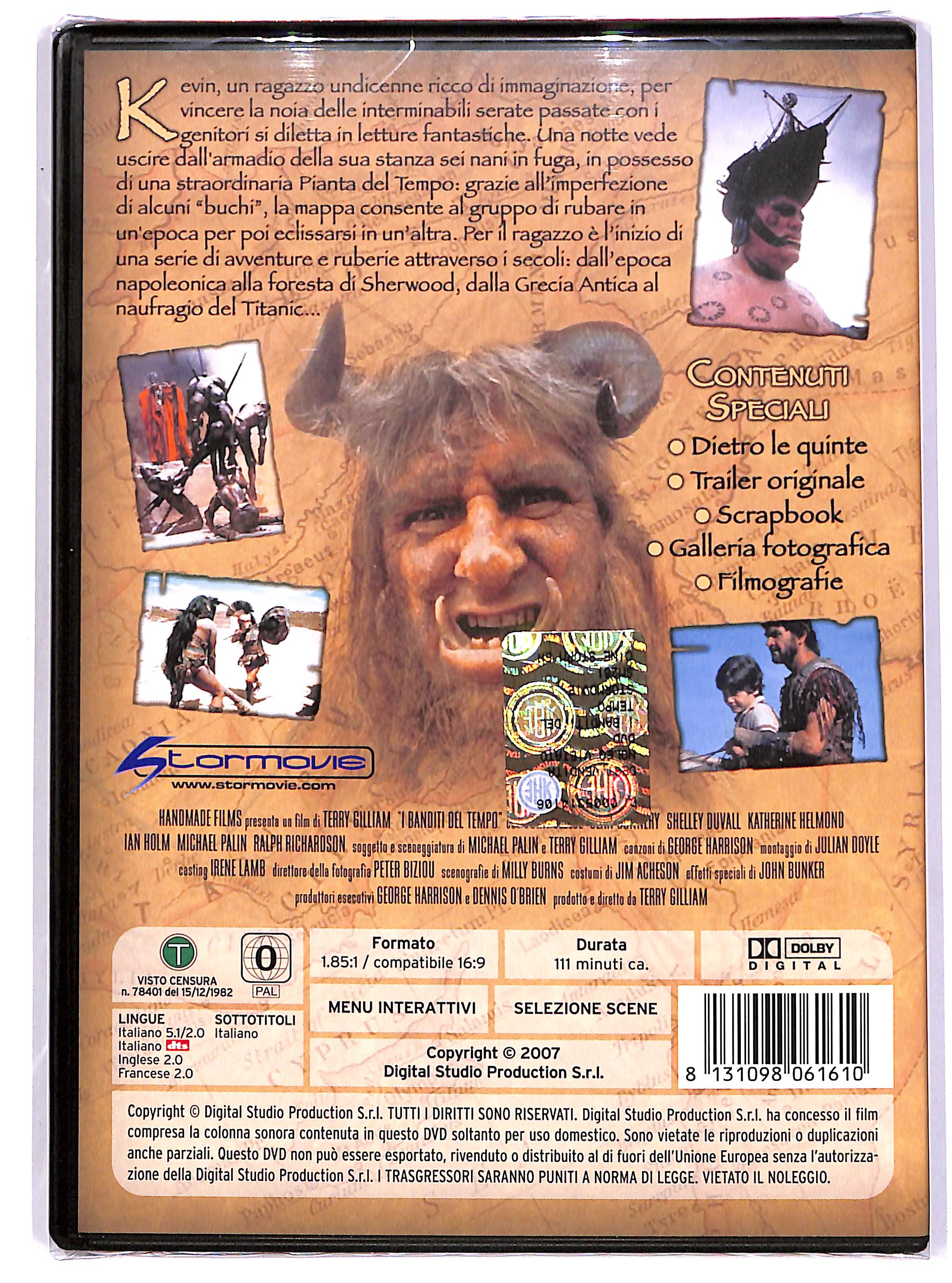EBOND I banditi del tempo DVD DB745932 - Image 2