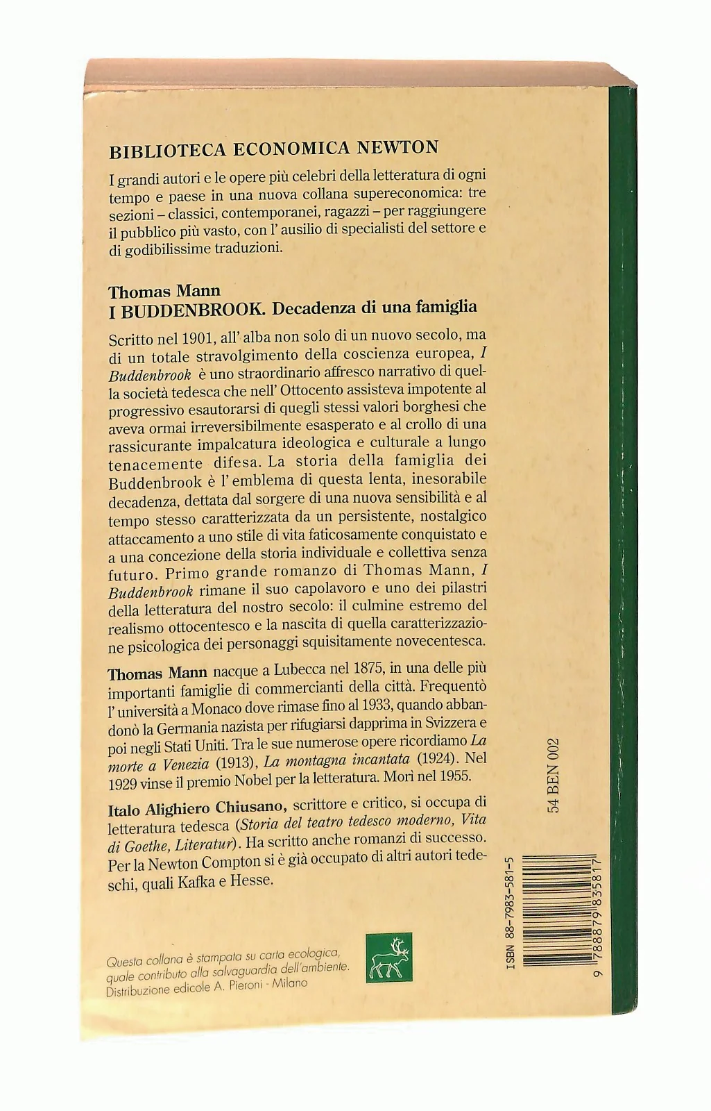EBOND I Buddenbrook Thomas Mann Newton Libro LI046783 - Image 2