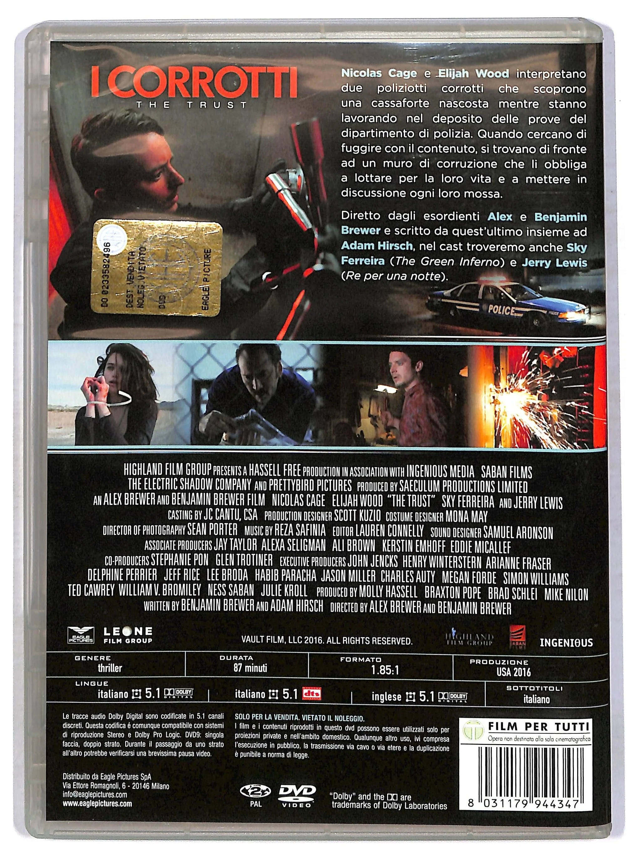 EBOND I Corrotti-the Trust NOLEGGIO DVD DB771504 - Image 2