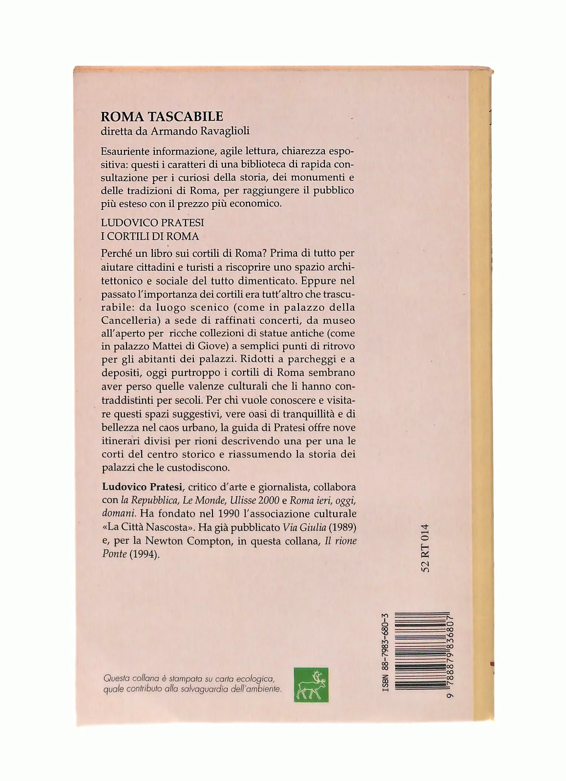 EBOND I Cortili Di Roma Ludovico Pratesi Newton Libro LI047264 - Image 2