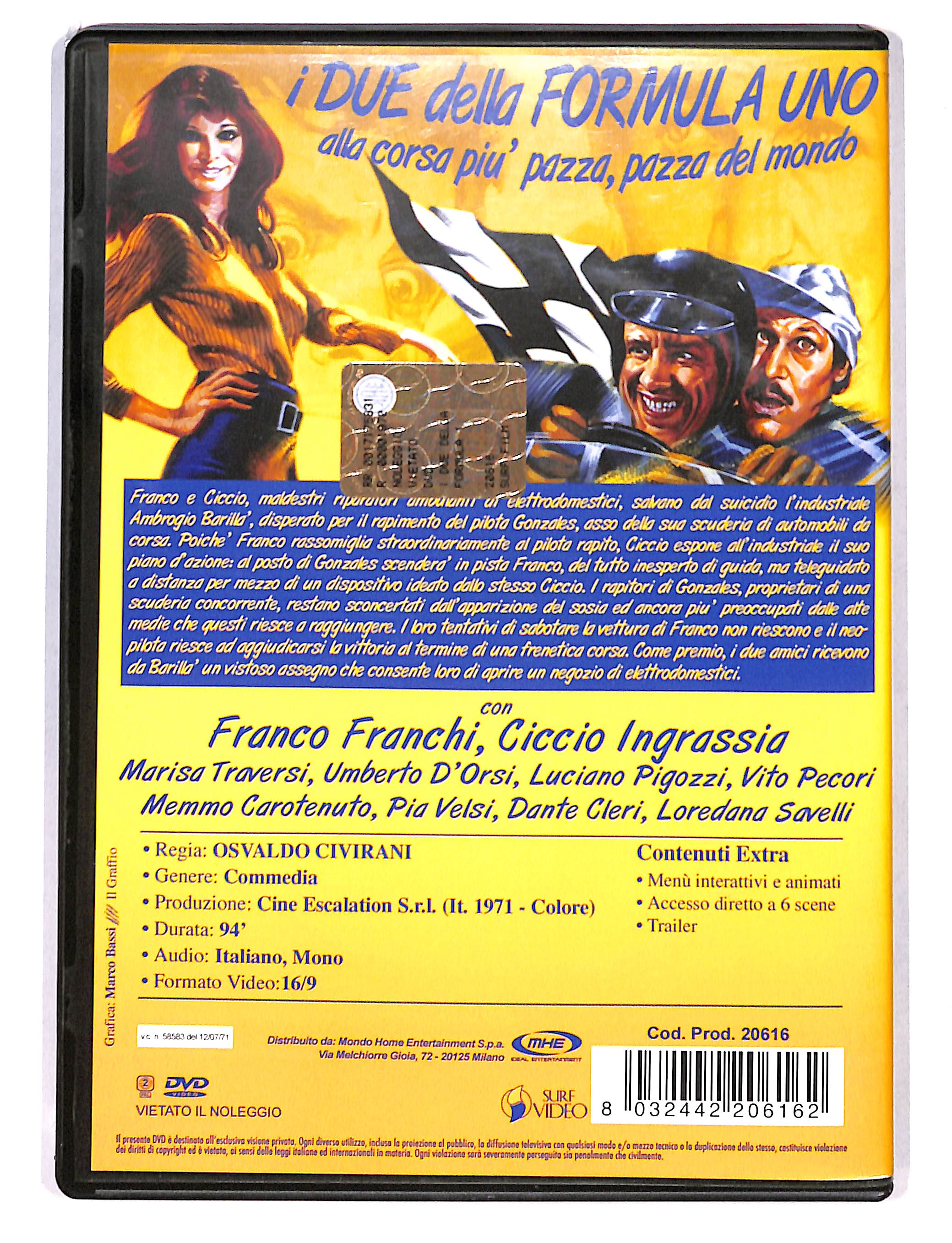 EBOND I Due Della Formula Uno DVD DB753445 - Image 2