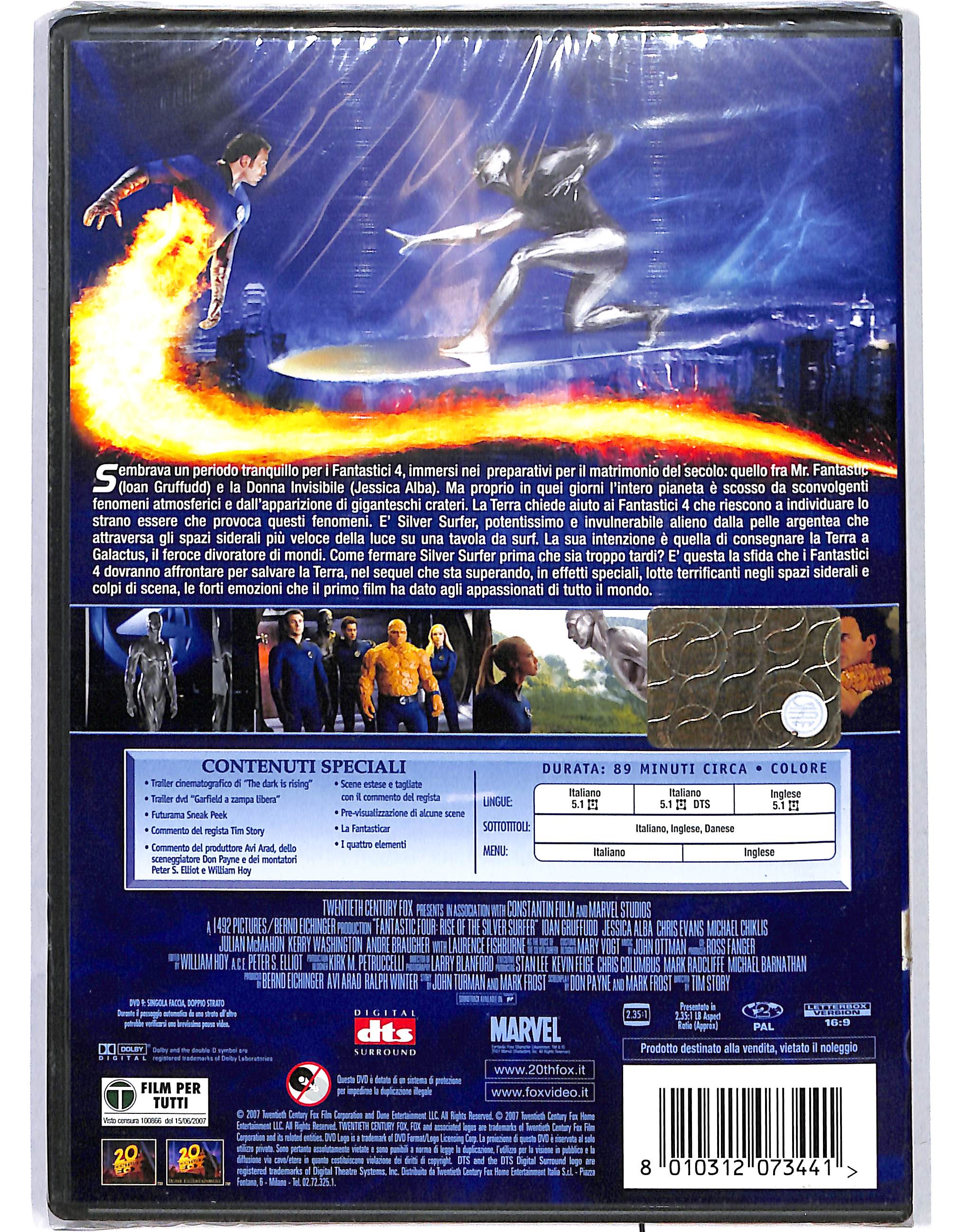 EBOND I fantastici 4 e Silver Surfer DVD DB734918 - Image 2