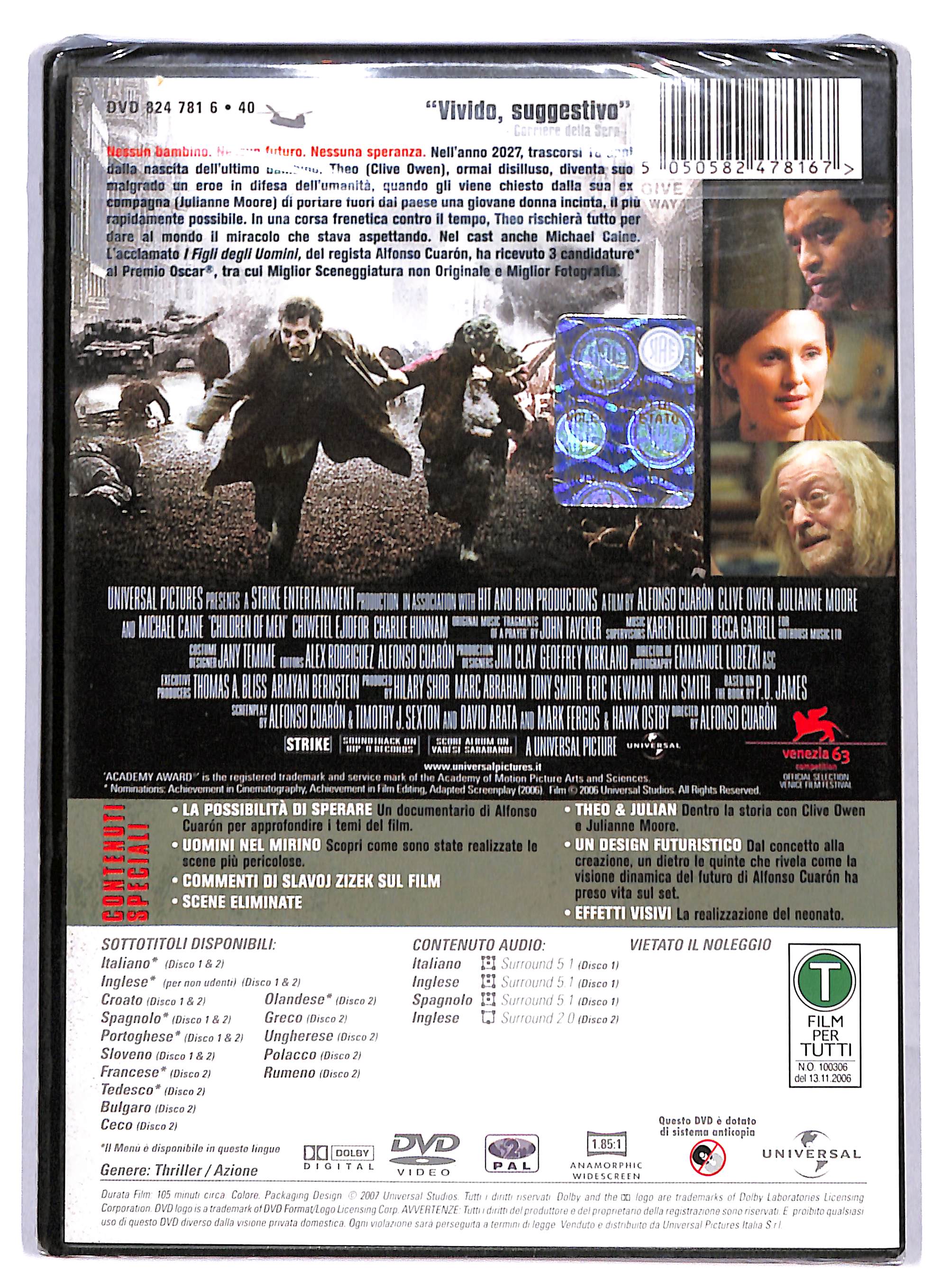 EBOND I Figli Degli Uomini DVD DB759847 - Image 2