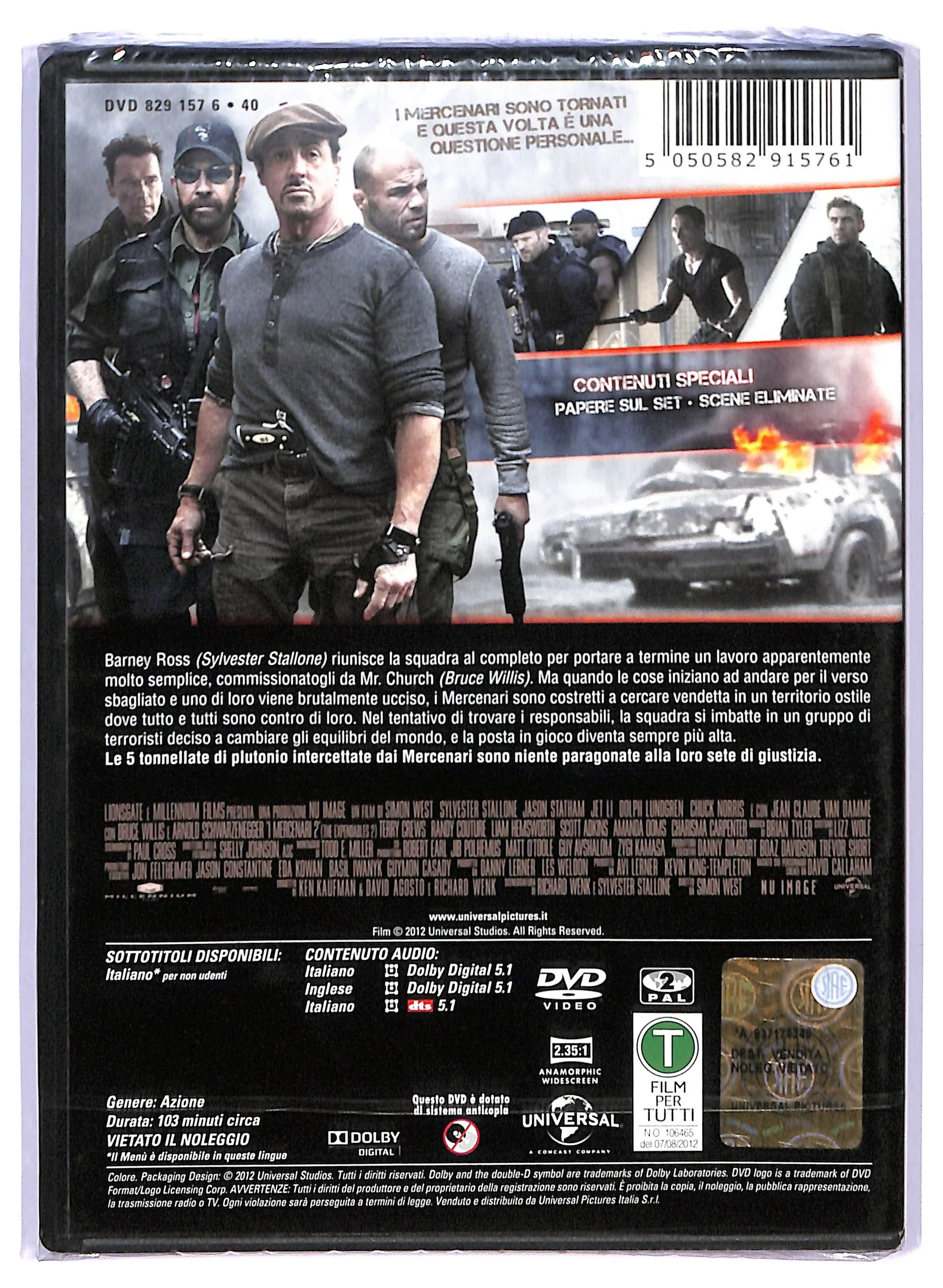 EBOND i Mercenari 2 , The Expendables NOLEGGIO DVD DB746162 - Image 2
