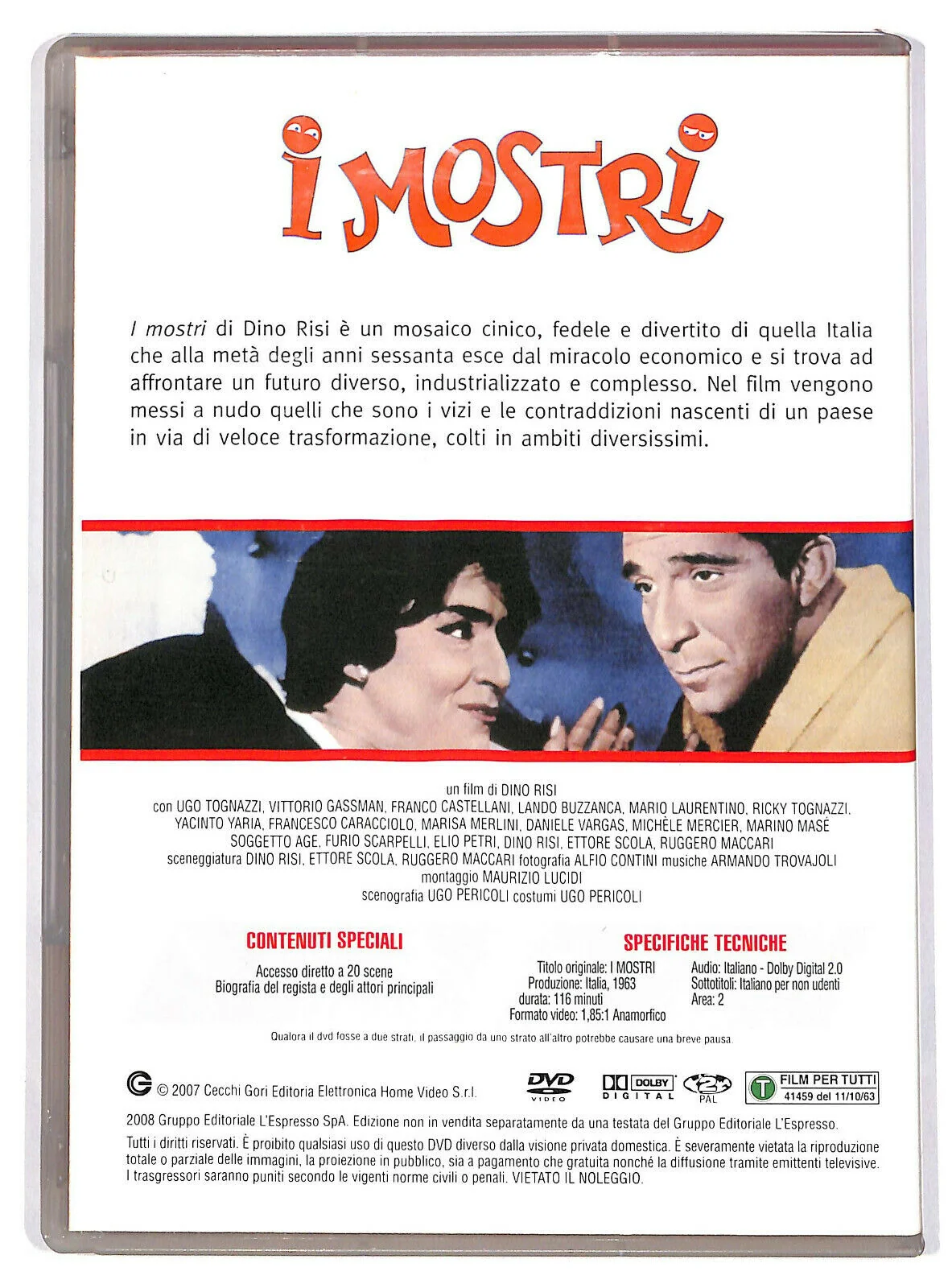EBOND I Mostri Editoriale DVD DB743606 - Image 2