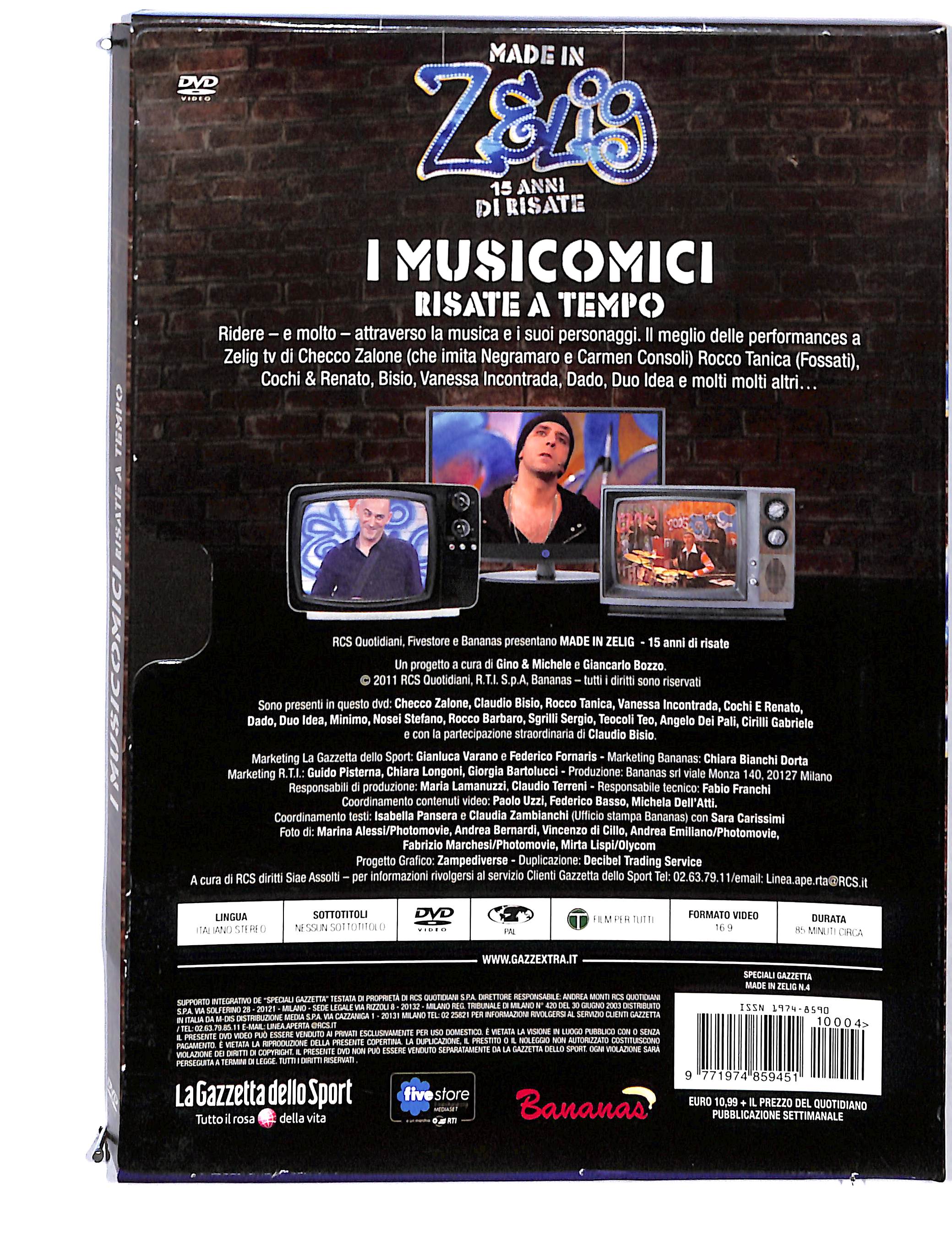 EBOND I Musicomici risate a tempo EDITORIALE DVD DB725611 - Image 2