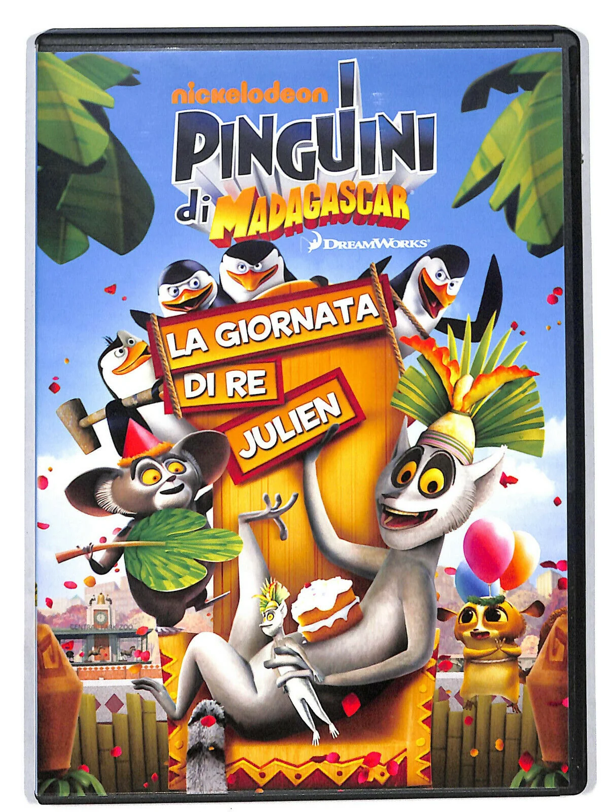 EBOND i Pinguini Di Madagascar - La Giornata Di Re Julien DVD DB716912