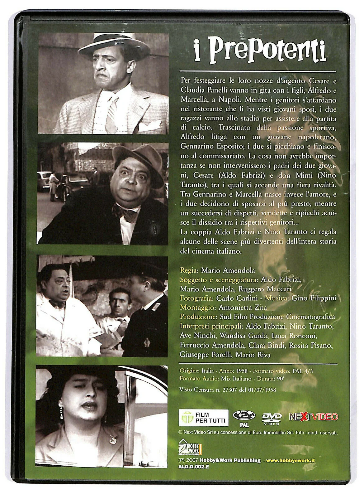 EBOND I Prepotenti EDITORIALE DVD DB737342 - Image 2