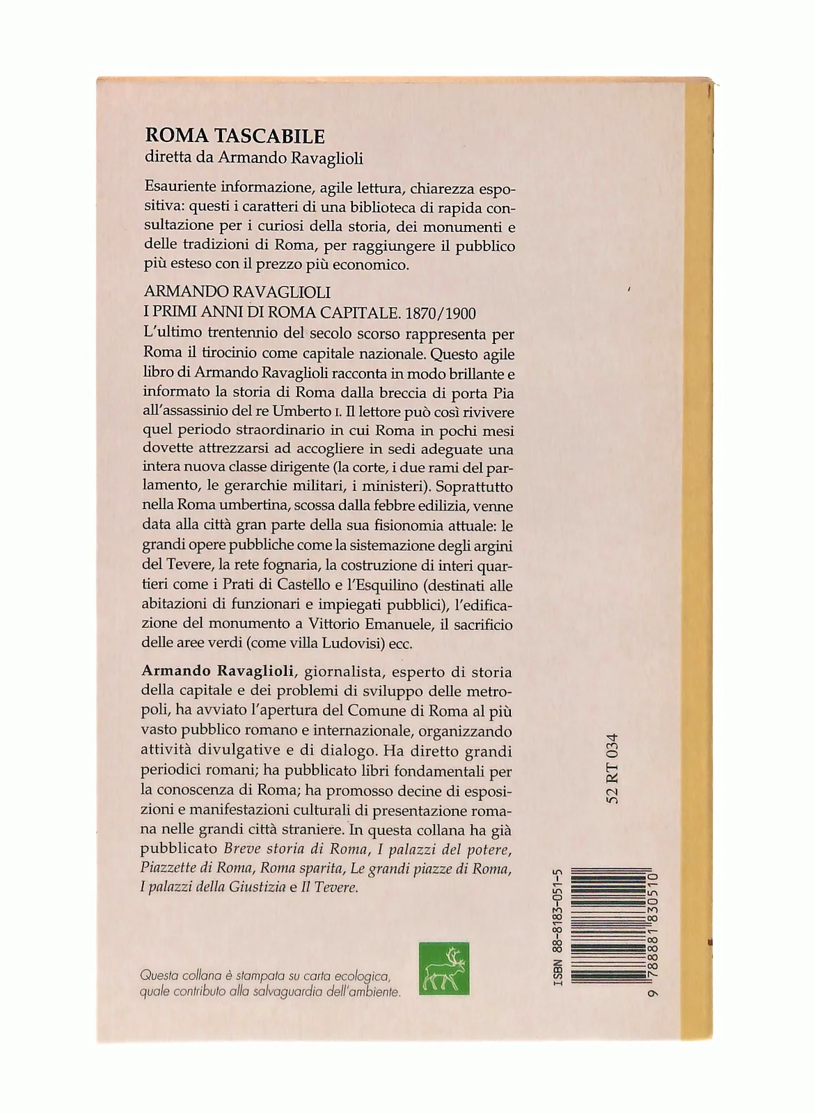 EBOND I Primi Anni Di Roma Capitale Armando Ravaglioli Newton Libro LI047252 - Image 2
