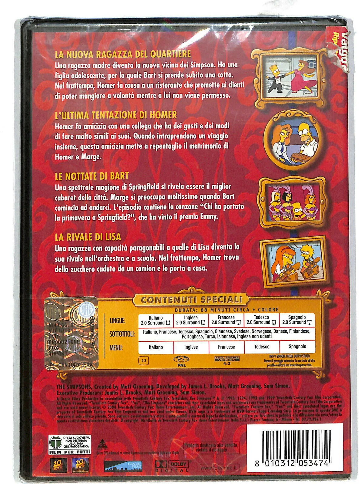 EBOND I Simpson - Sesso, Bugie e I Simpson DVD DB747303 - Image 2