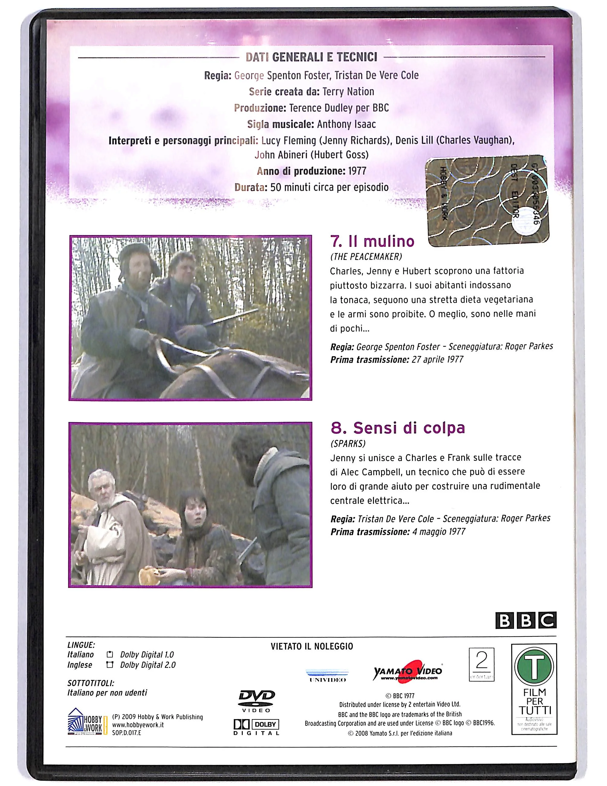 EBOND I sopravvissuti Vol 17 Stagione 3 Ep. 7 - 8 EDITORIALE DVD DB716125 - Image 2