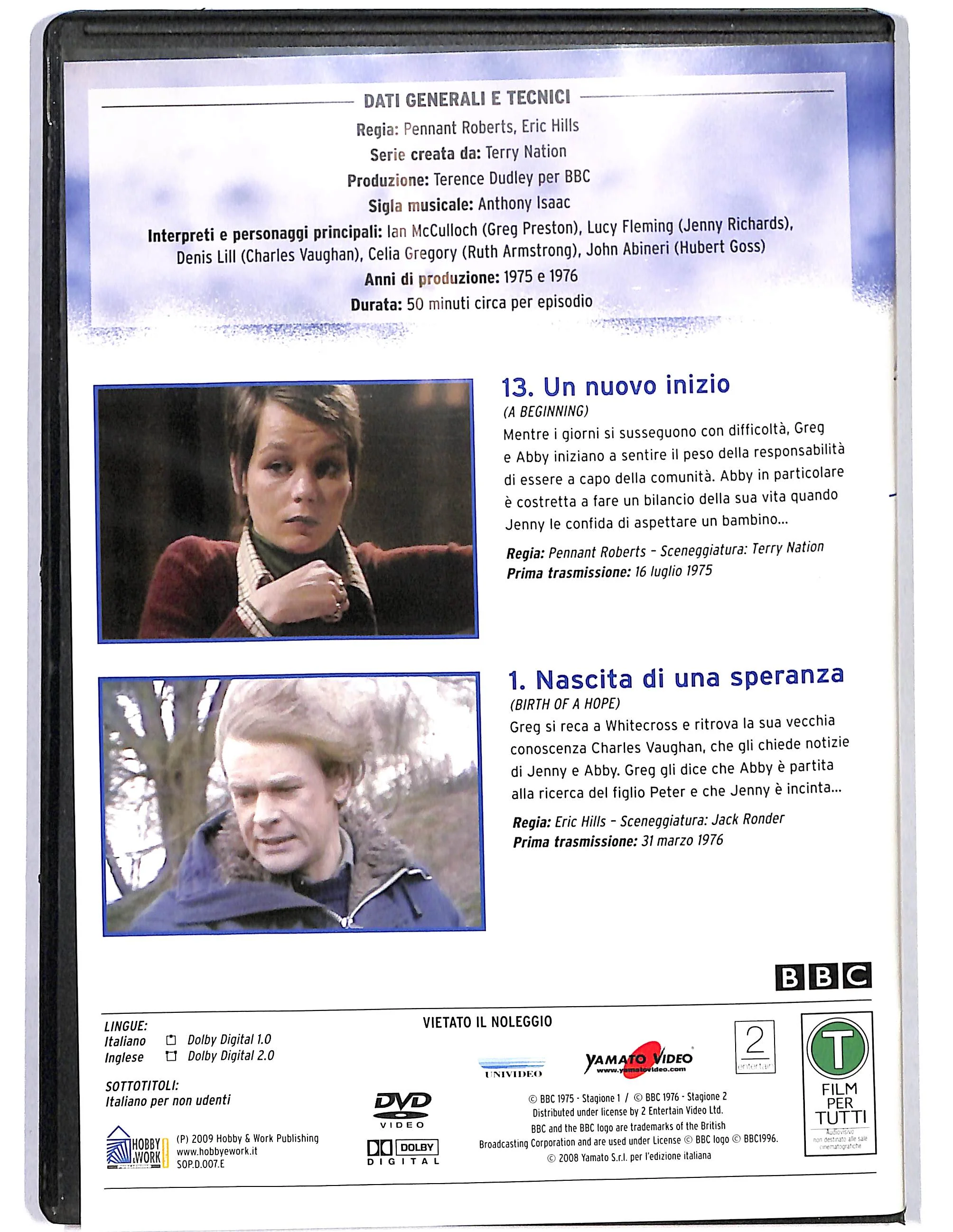 EBOND I sopravvissuti Vol 7 Stagione 1 / 2 Ep. 13 - 1 EDITORIALE DVD DB716119 - Image 2