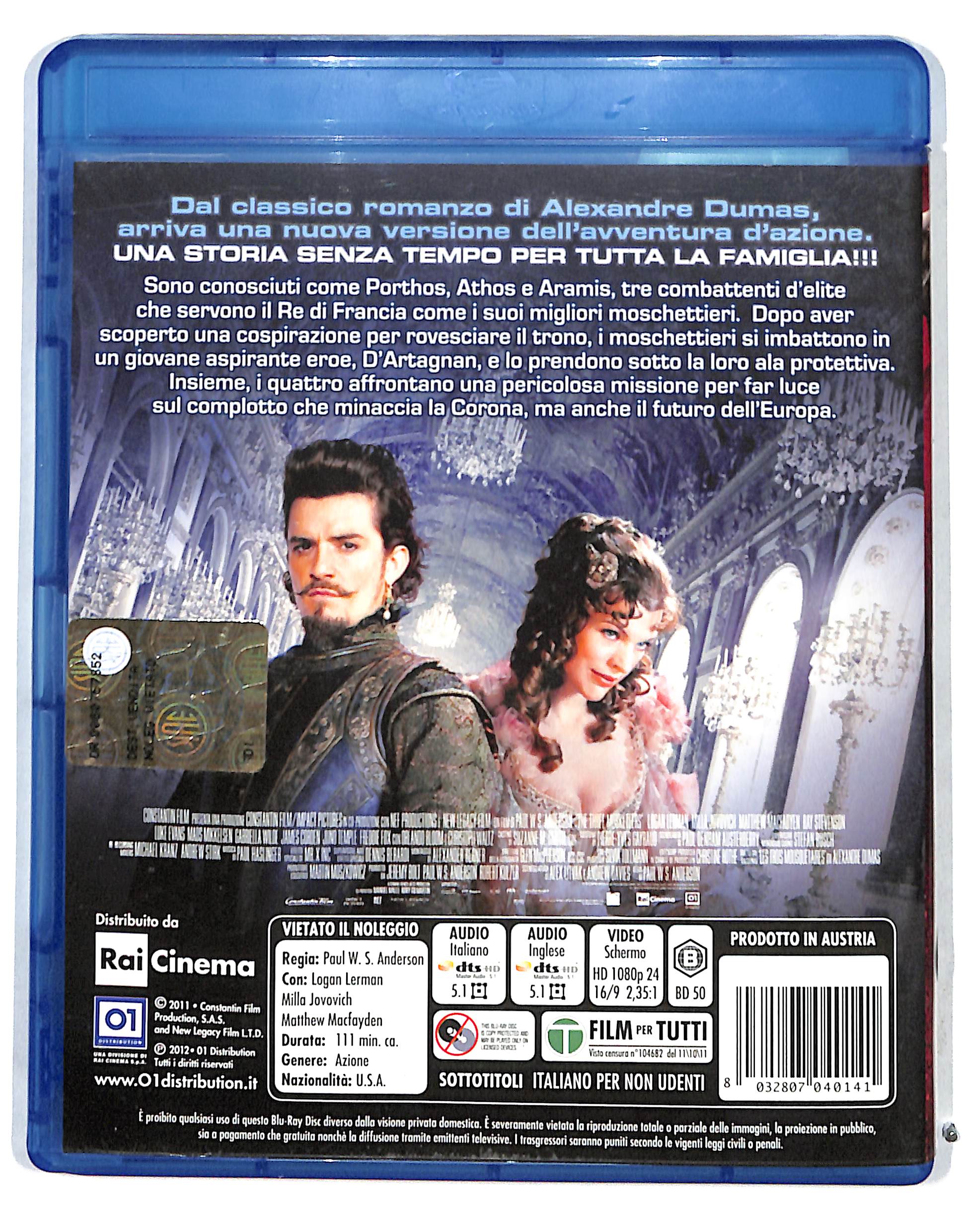 EBOND I tre moschettieri BLURAY 3D BLURAY DB683772 - Image 2
