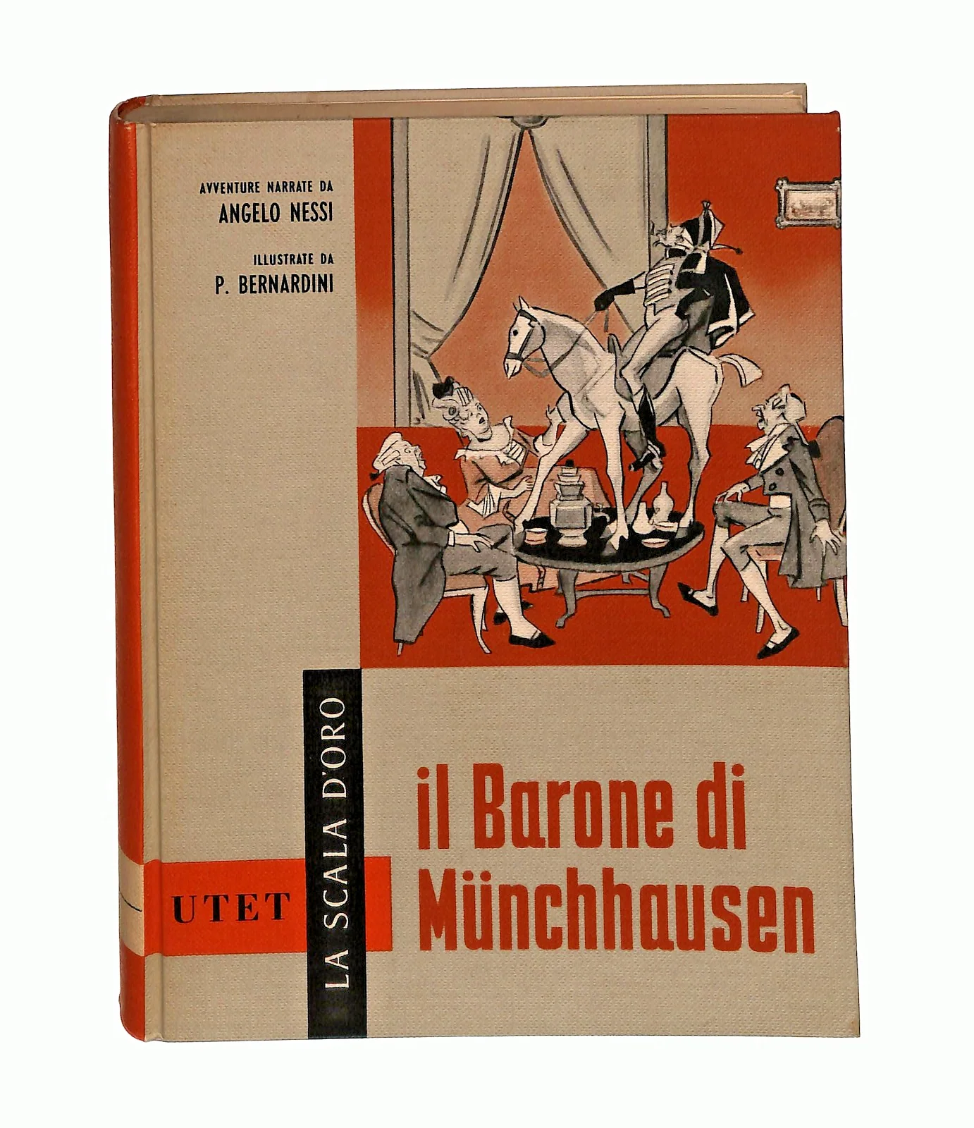 EBOND Il Barone Di Munchhausen Nessi La Scala d Oro Utet 1960 Libro LI046255