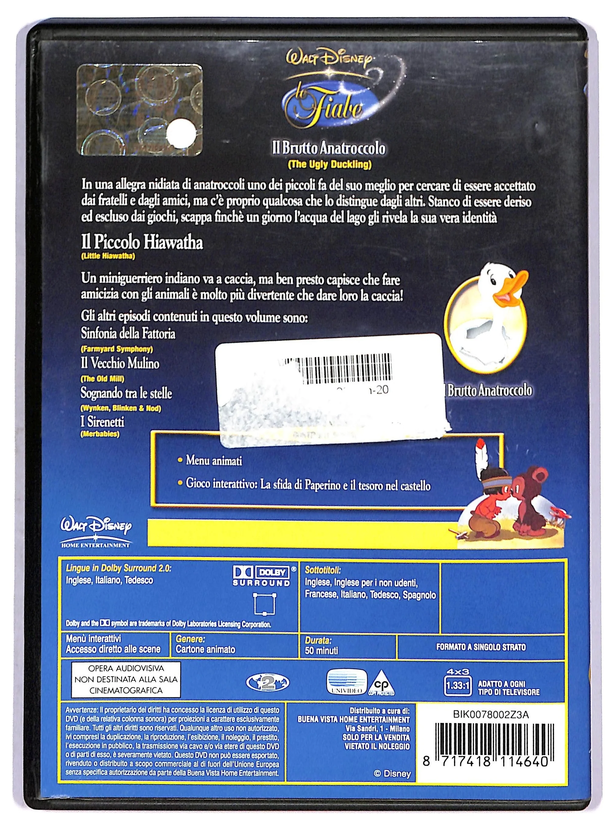 EBOND Il brutto anatroccolo e altre storie DVD DB744248 - Image 2