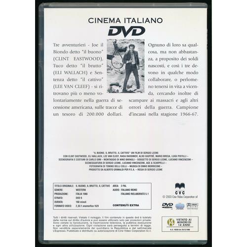 EBOND Il Buono, Il Brutto, Il Cattivo Editoriale DVD DB749729 - Image 2