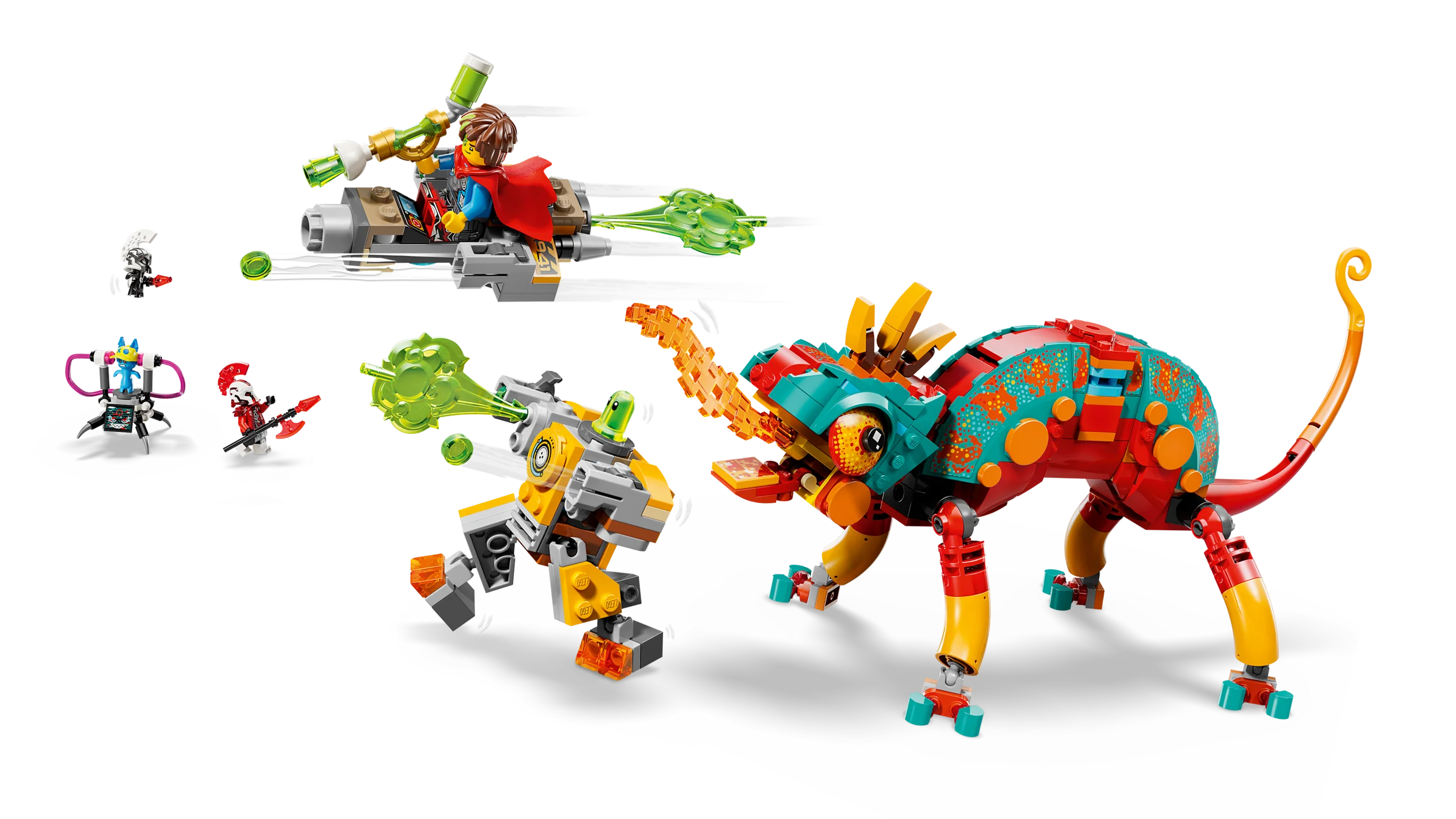 LEGO 71492 Il camaleonte di fuoco di Mateo - Image 3