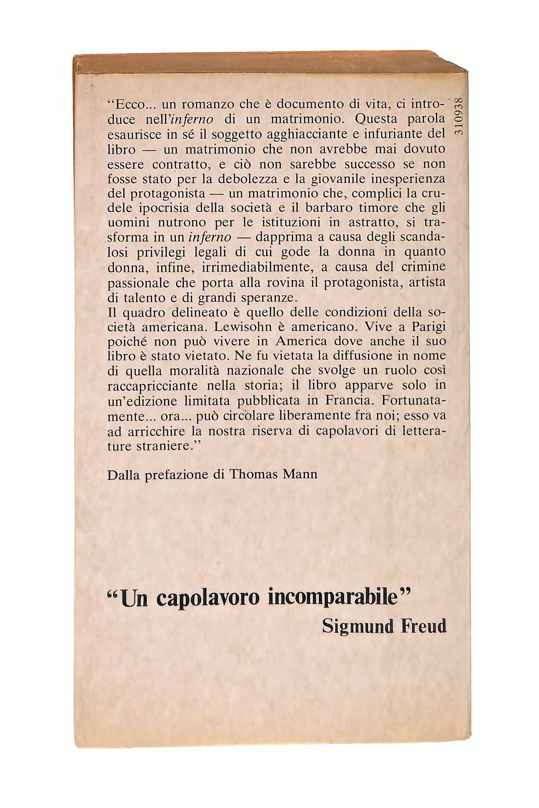 EBOND Il Caso Crump Ludwig Lewinshon Bompiani 1980 Libro LI046877 - Image 2