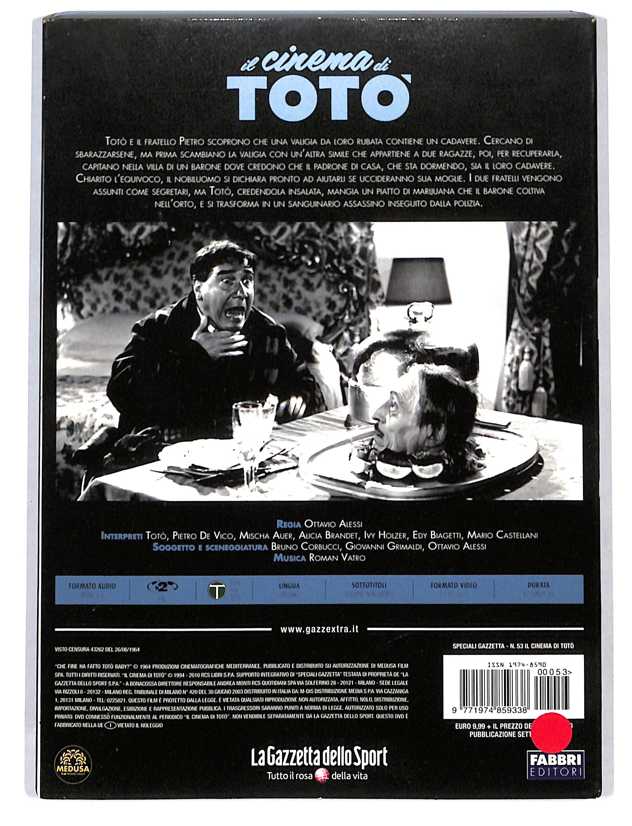 EBOND Il cinema di toto - che fine ha fatto toto baby? vol.53 DVD DB717661 - Image 2