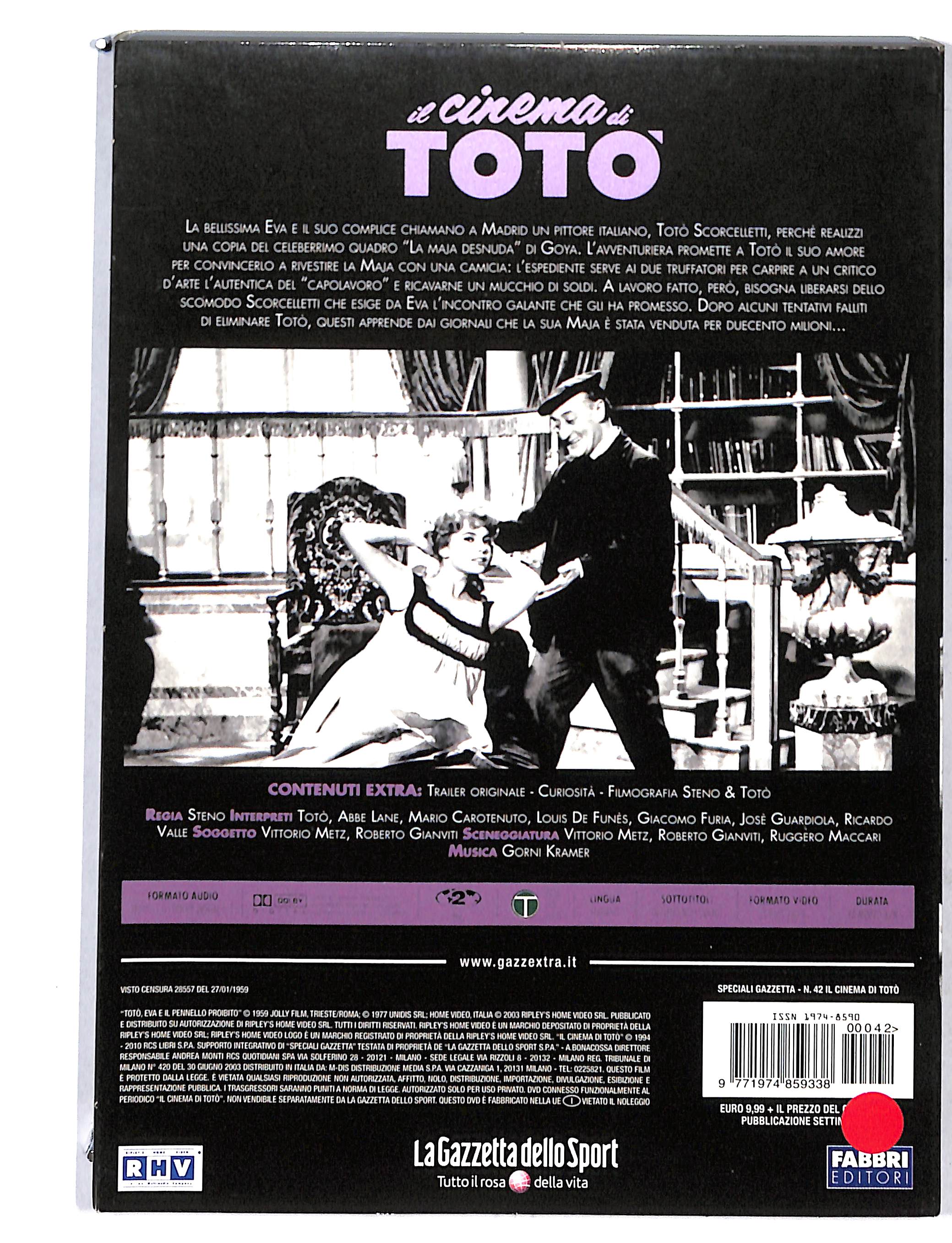EBOND Il Cinema di Toto vol.42 - Toto eva e il pennello proibito DVD DB738129 - Image 2