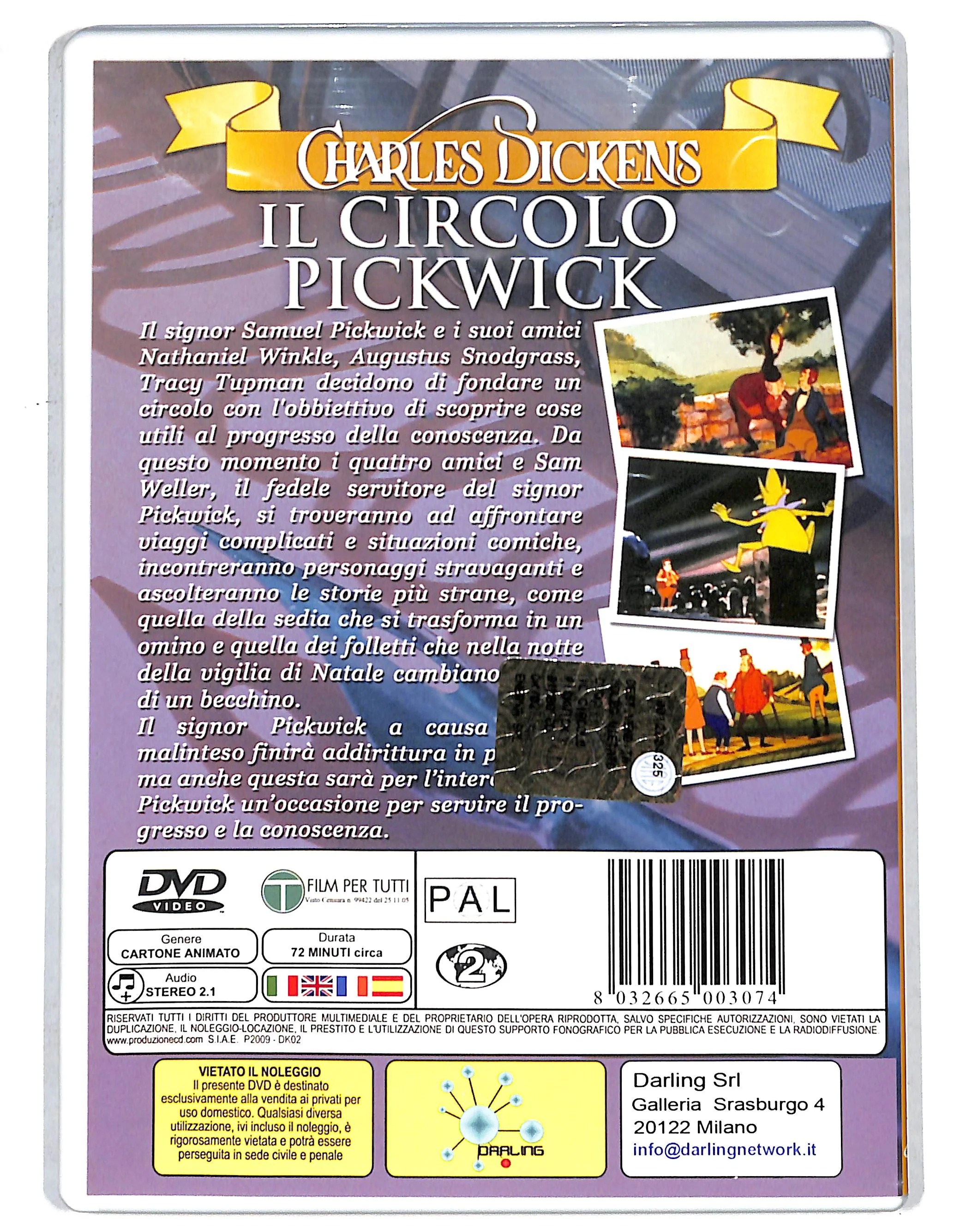 EBOND Il circolo Pickwick DVD DB694110 - Image 2