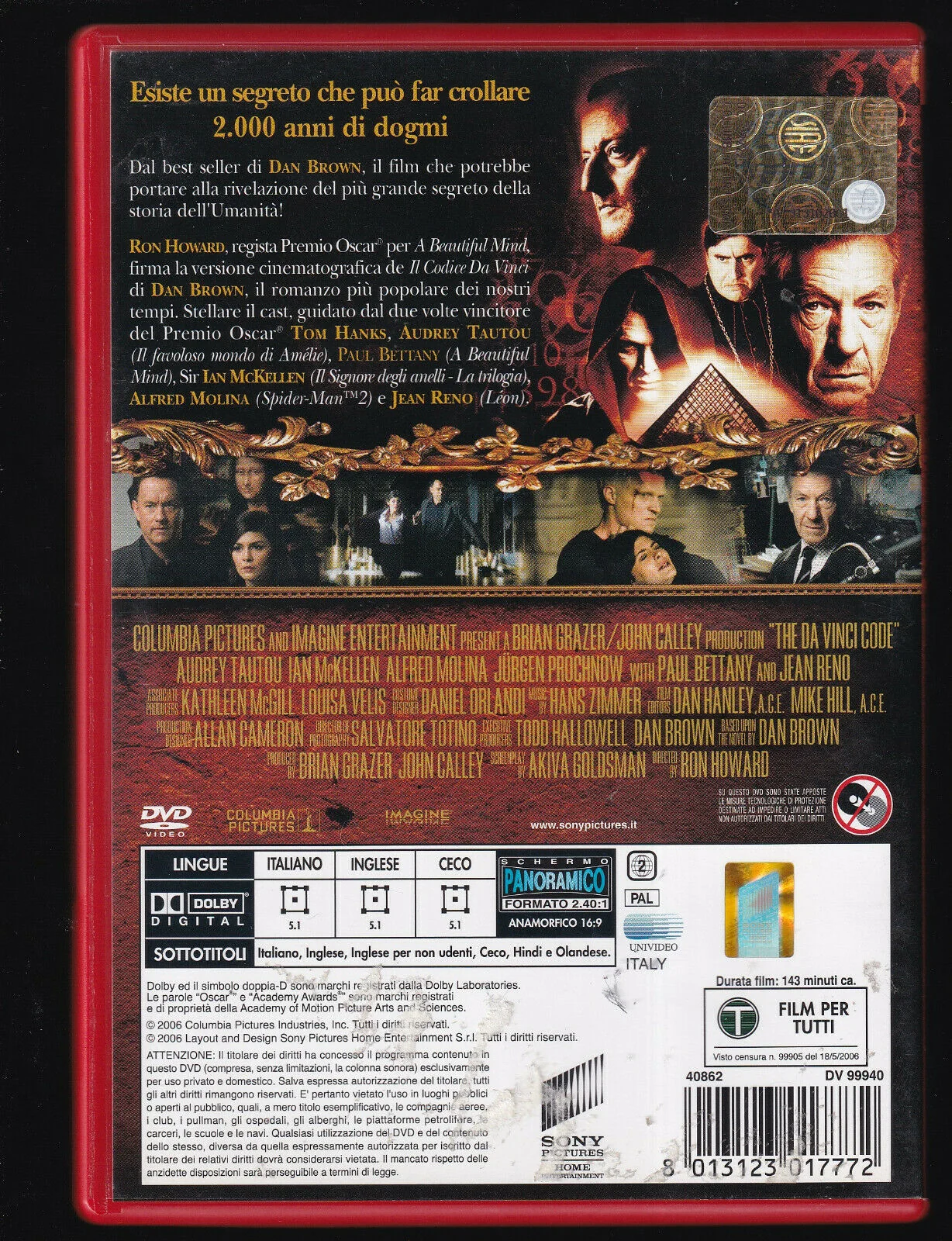 EBOND Il Codice Da Vinci (ex Noleggio) DVD DB759655 - Image 2