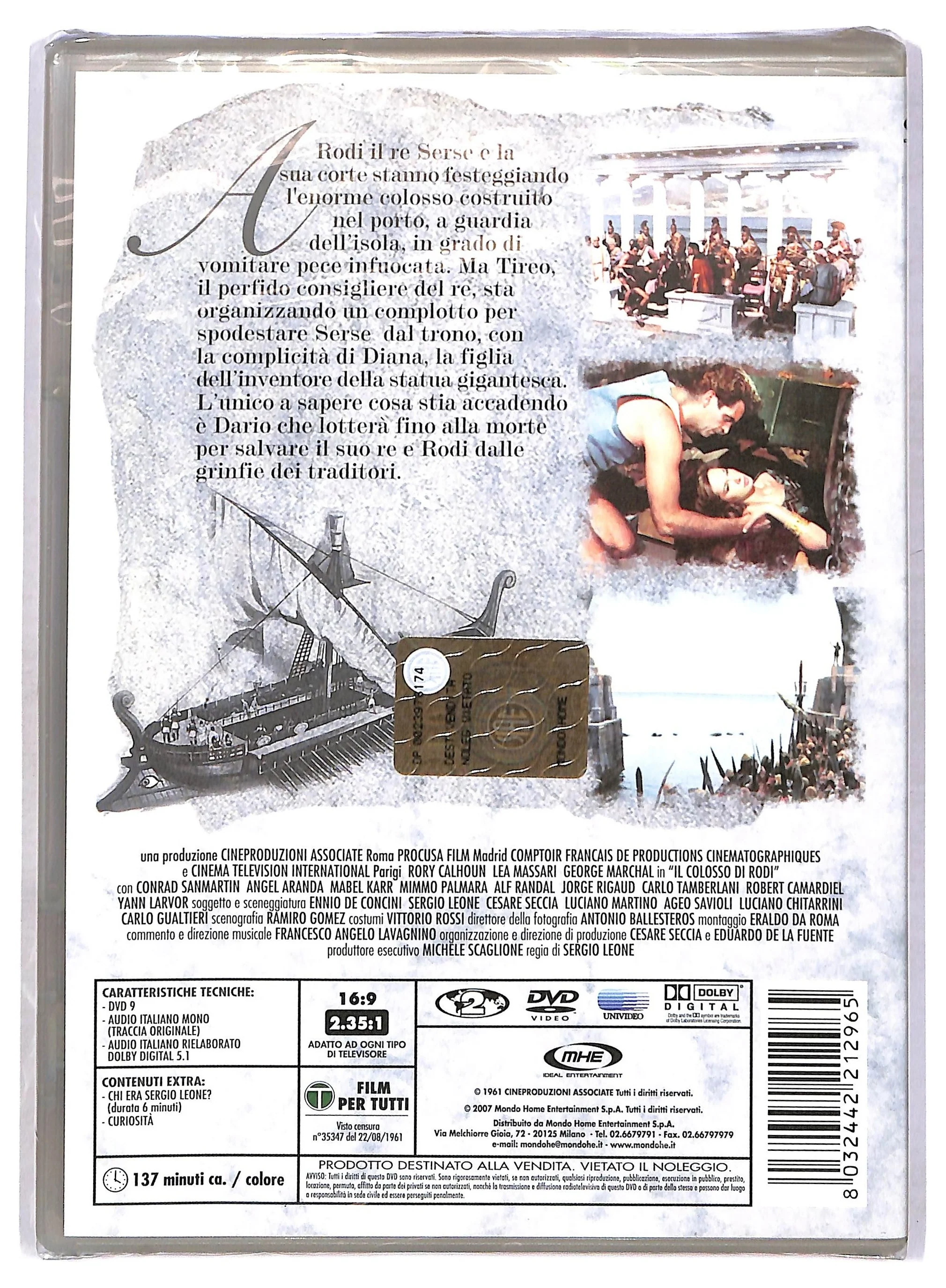 EBOND Il Colosso Di Rodi DVD DB739953 - Image 2